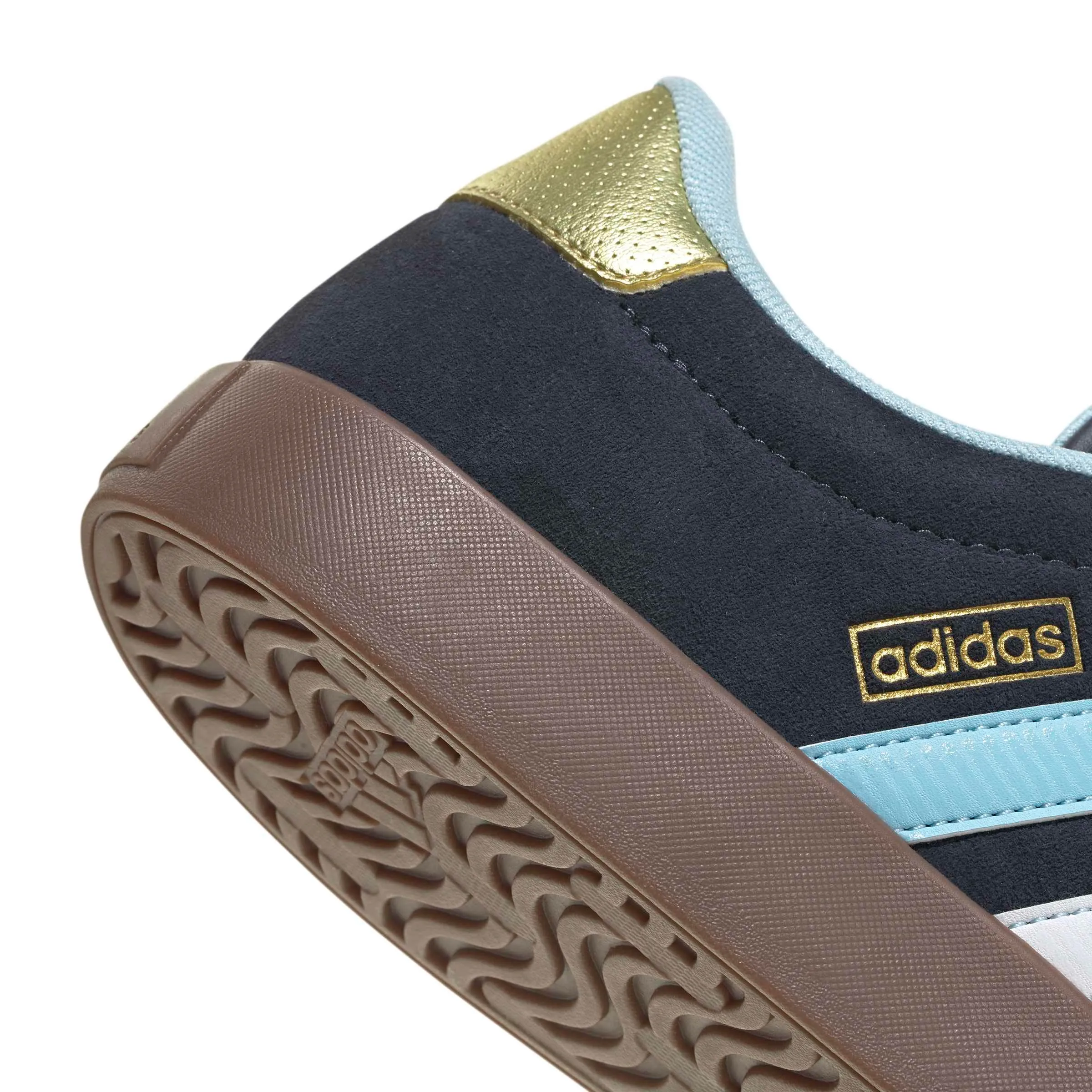 adidas VL Court 3.0 Shoes, Night Navy/Icey Blue/Ftwr White, 35.5 EU - immagine 6
