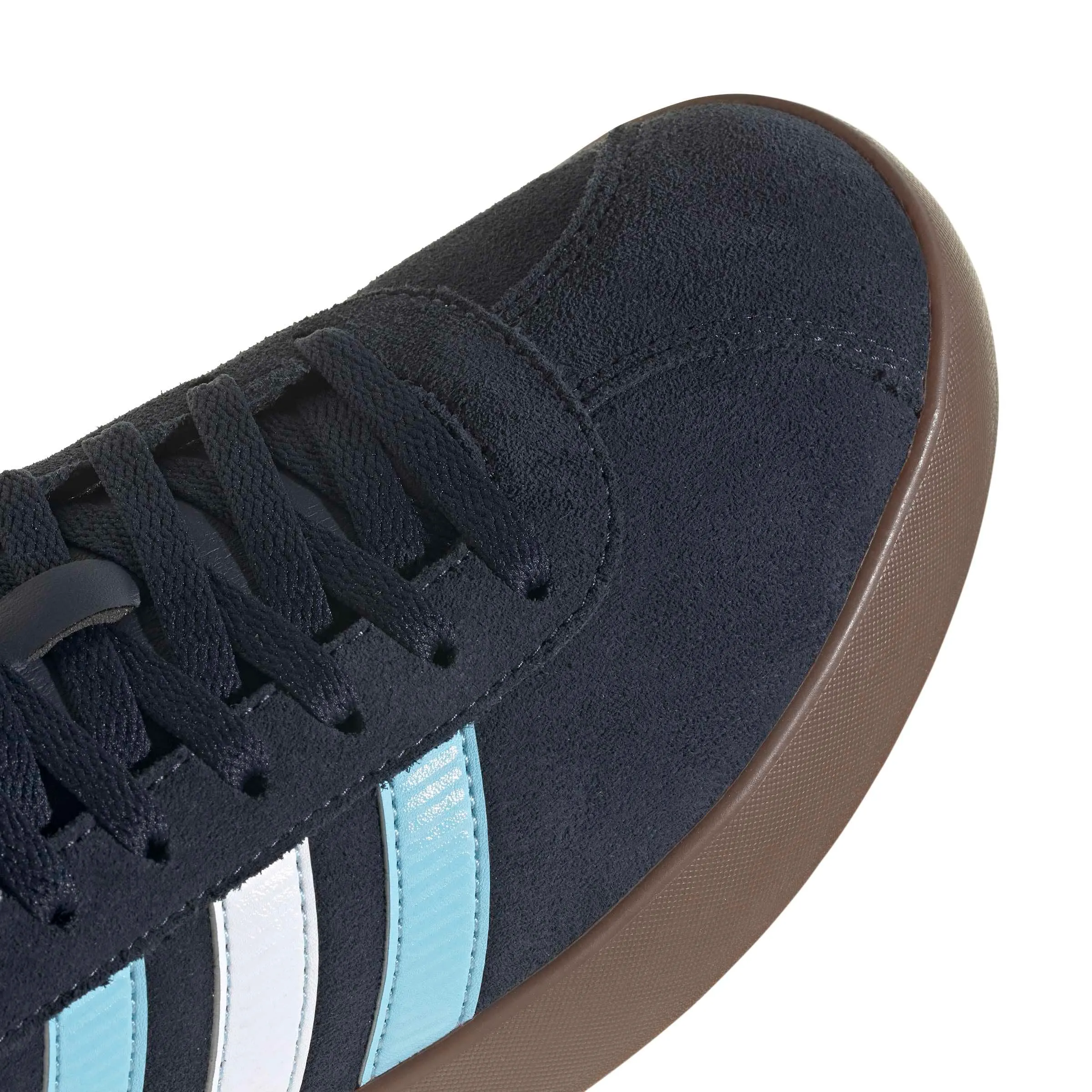 adidas VL Court 3.0 Shoes, Night Navy/Icey Blue/Ftwr White, 35.5 EU - immagine 7