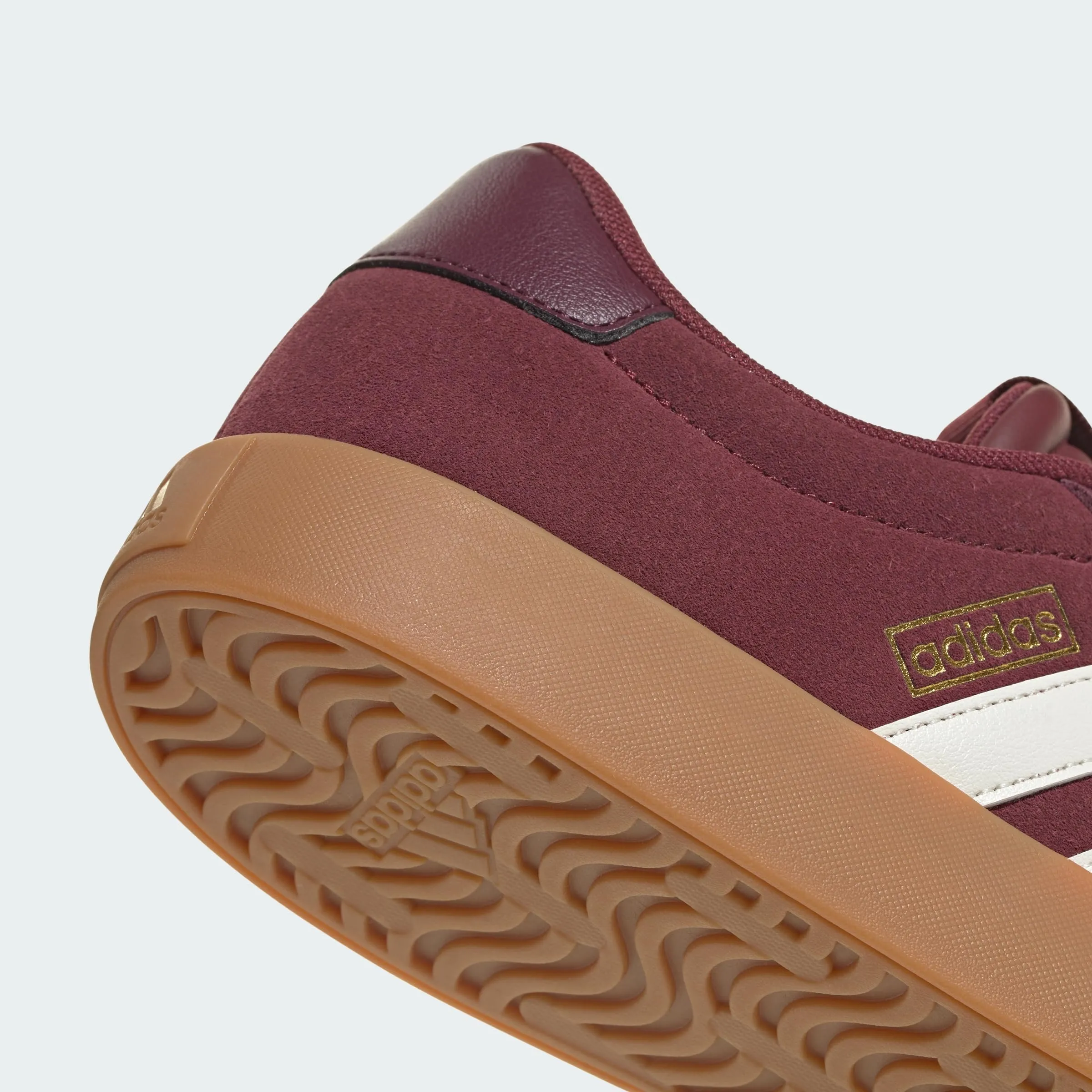 adidas VL Court 3.0 Shoes, Shadow Red/Off White/Maroon, 35.5 EU - immagine 7