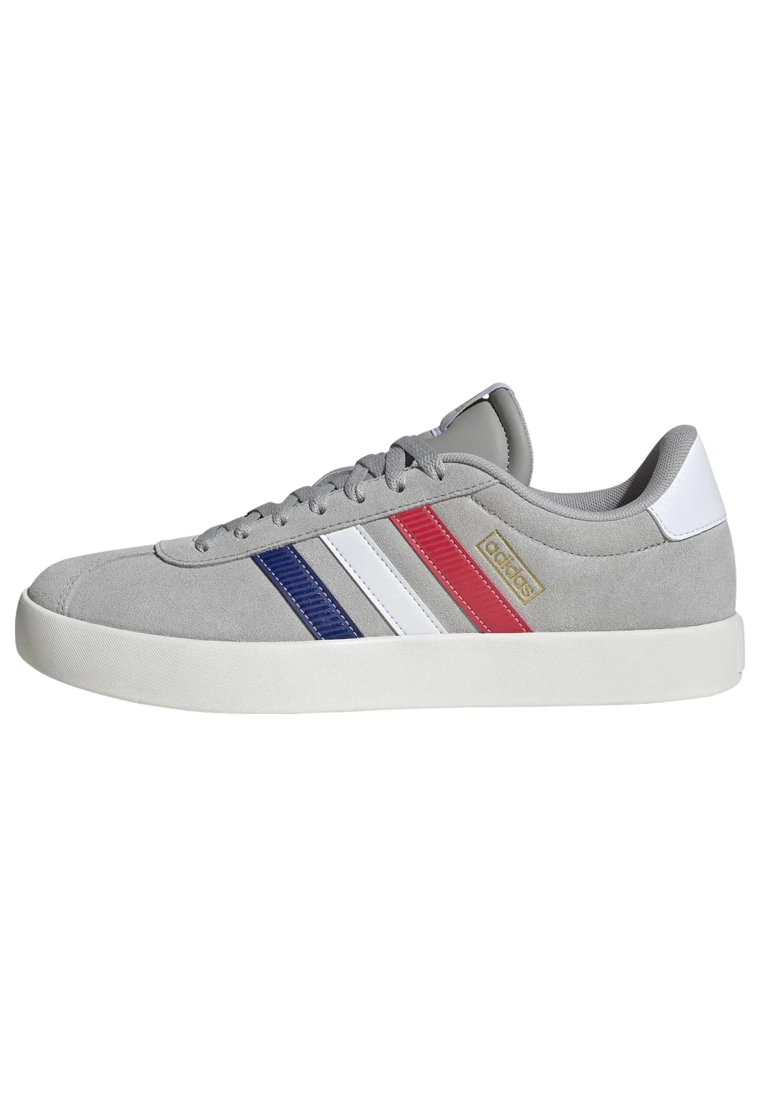 adidas VL Court 3.0 Shoes, Grey Two/Mystery Ink/Pure Ruby, 45 1/3 EU - immagine 1