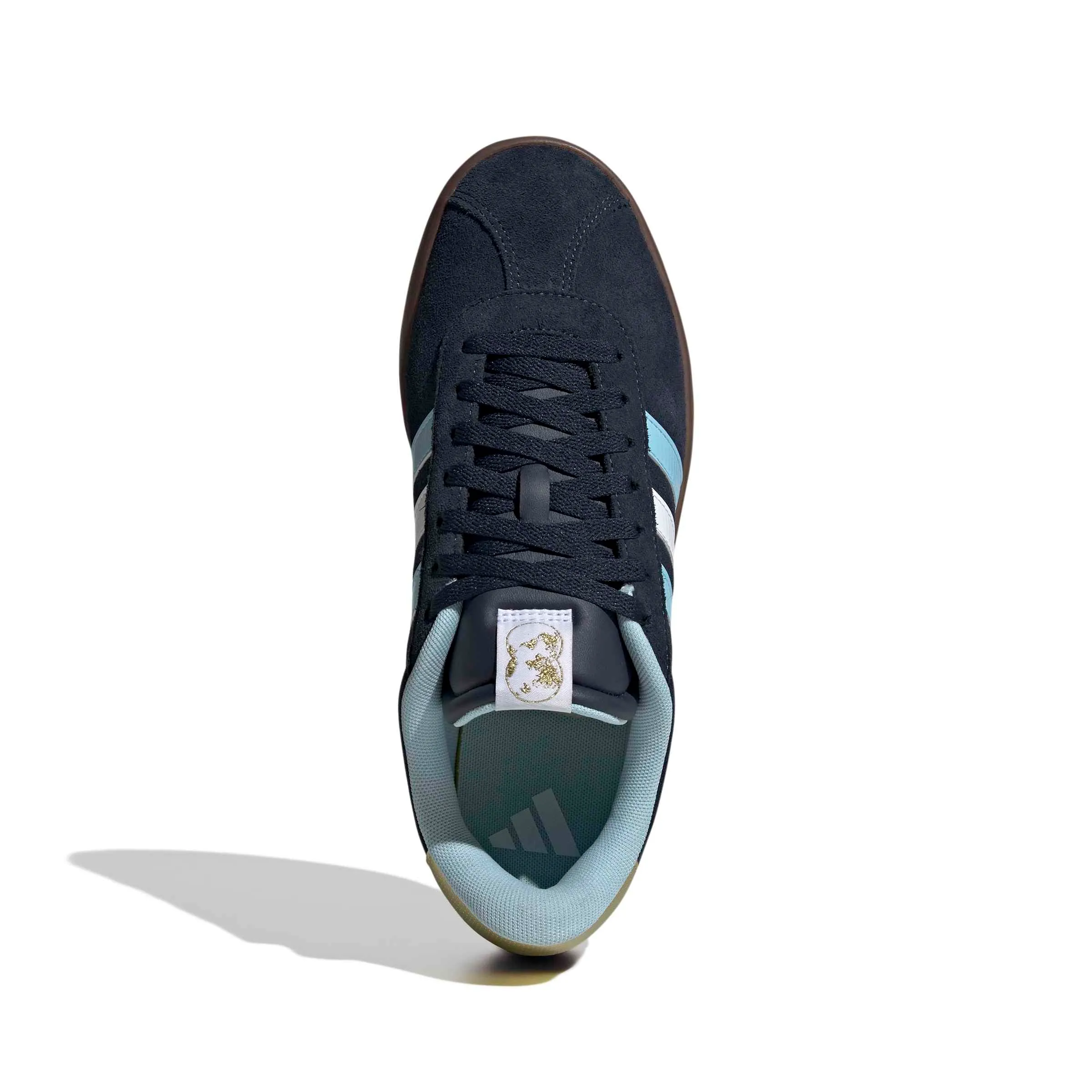 adidas VL Court 3.0 Shoes, Night Navy/Icey Blue/Ftwr White, 46 2/3 EU - immagine 2