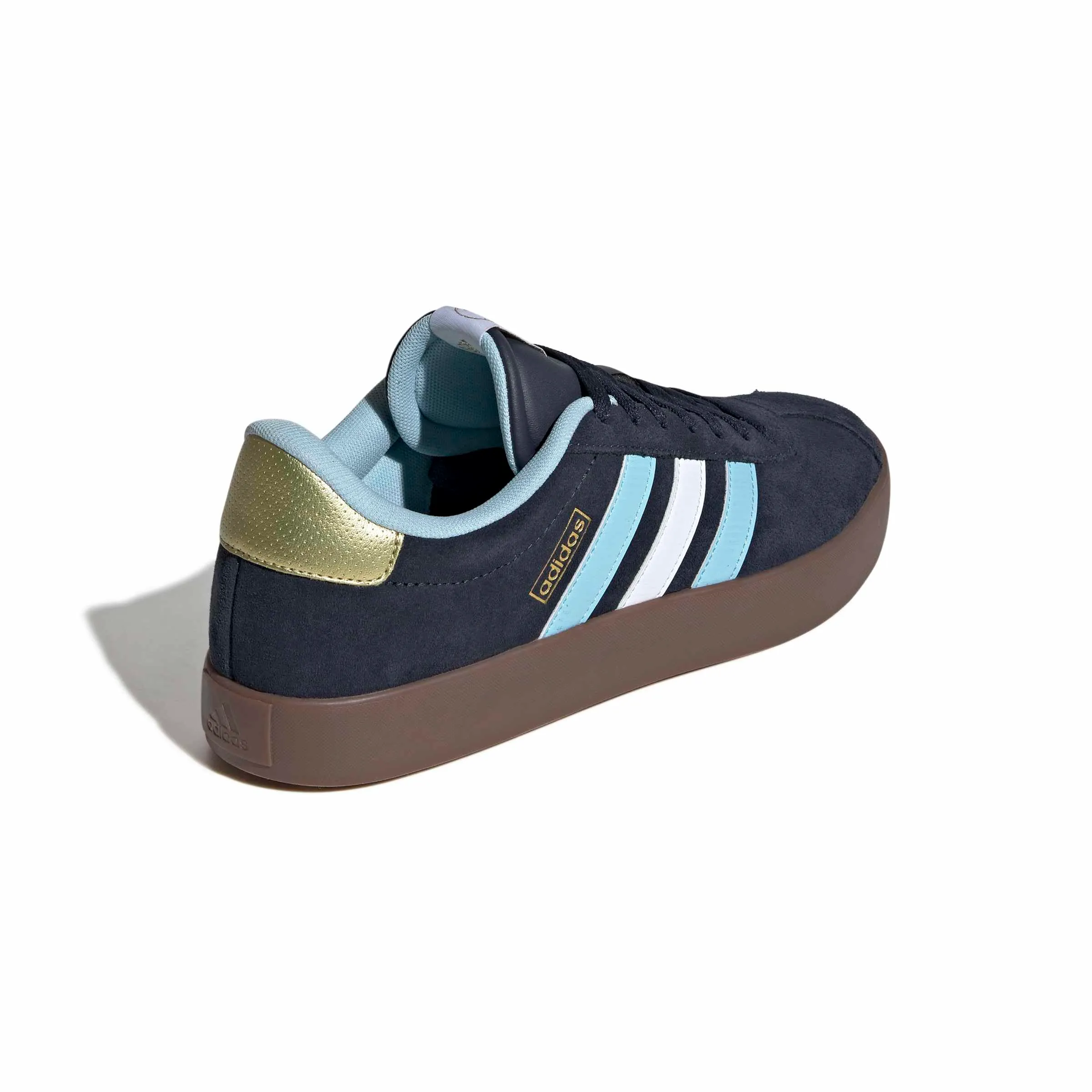 adidas VL Court 3.0 Shoes, Night Navy/Icey Blue/Ftwr White, 39 1/3 EU - immagine 5