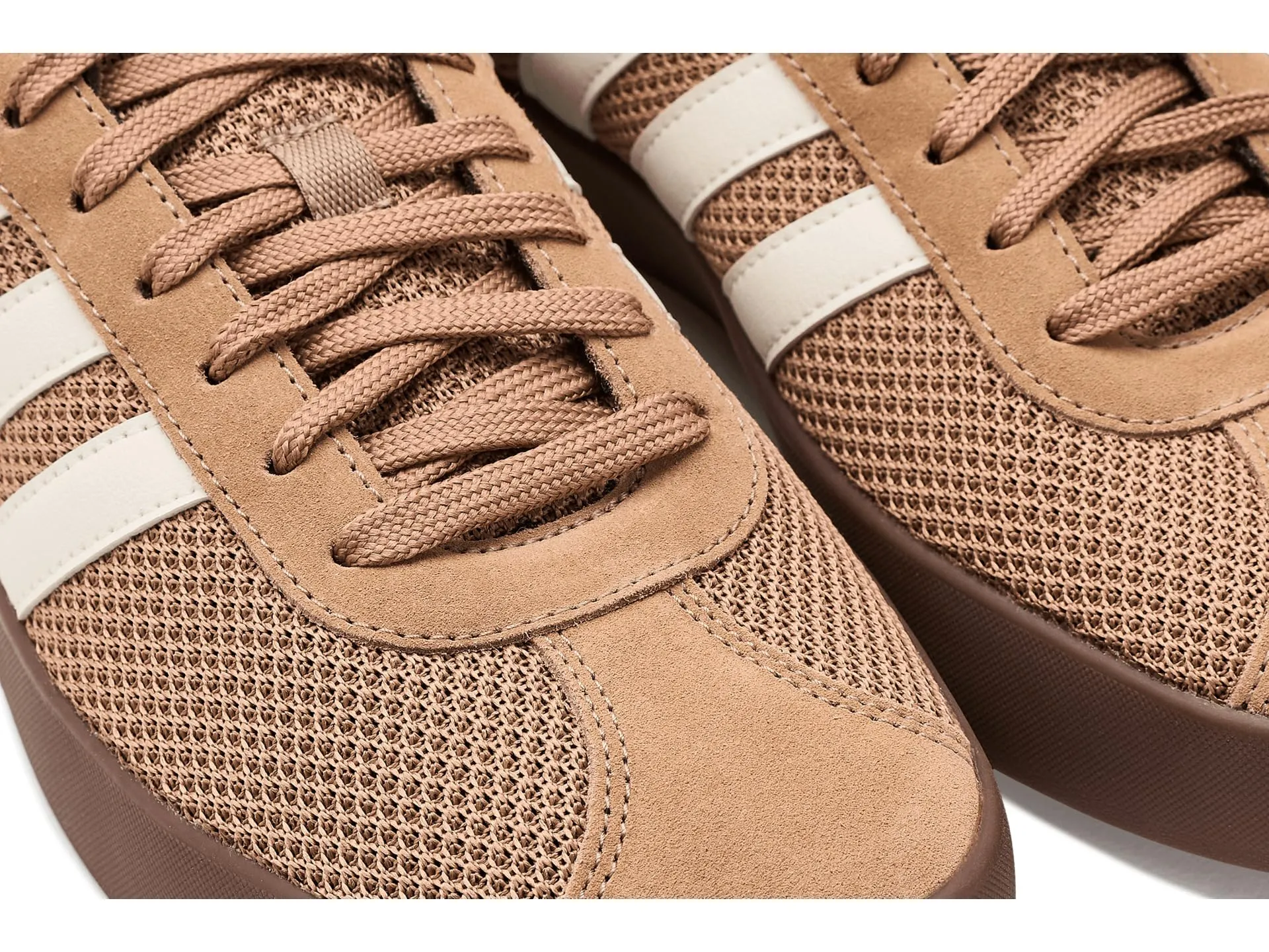 adidas VL Court 3.0 Shoes, Cardboard/Off White/Gum5, 36 EU - immagine 2