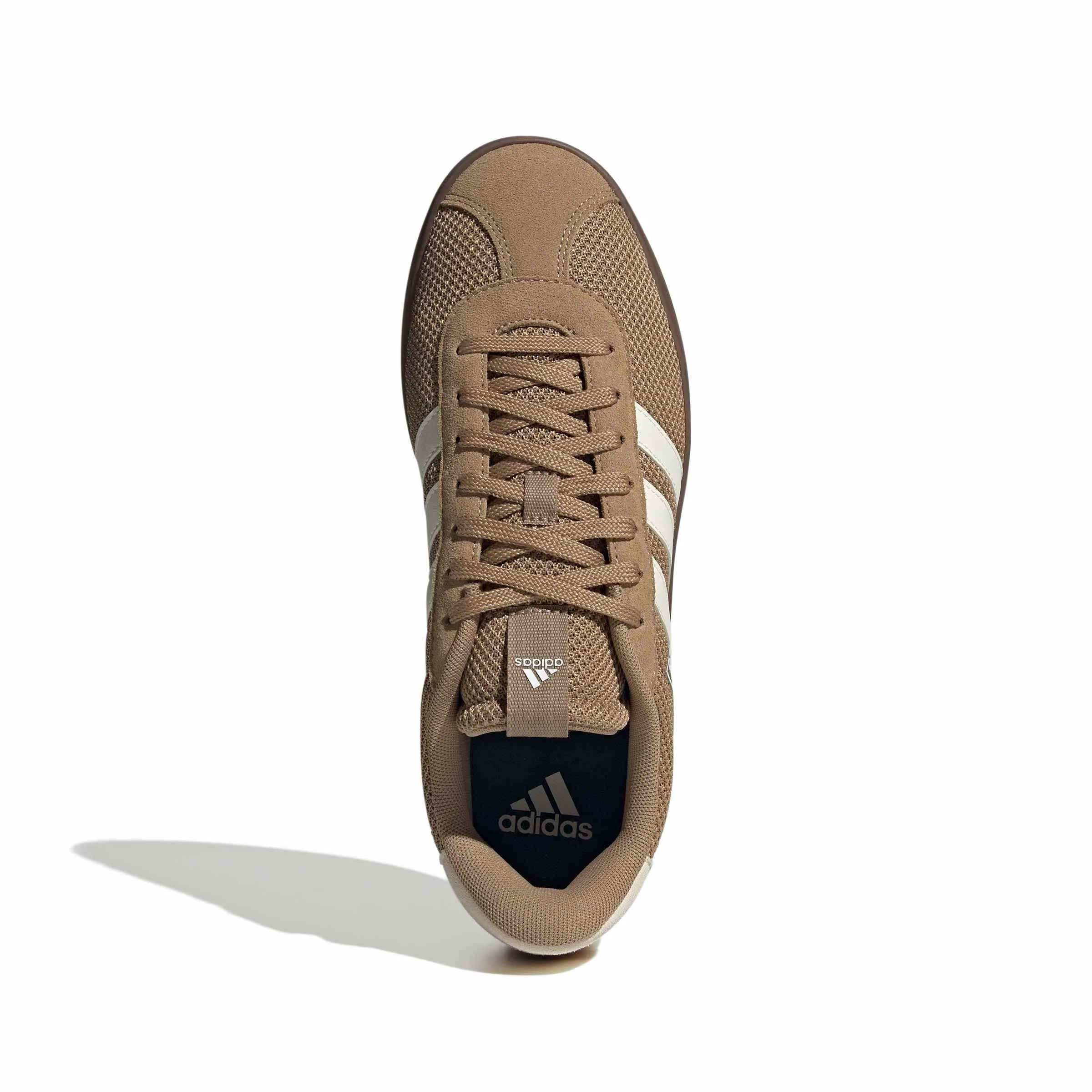 adidas VL Court 3.0 Shoes, Cardboard/Off White/Gum5, 38 EU - immagine 3
