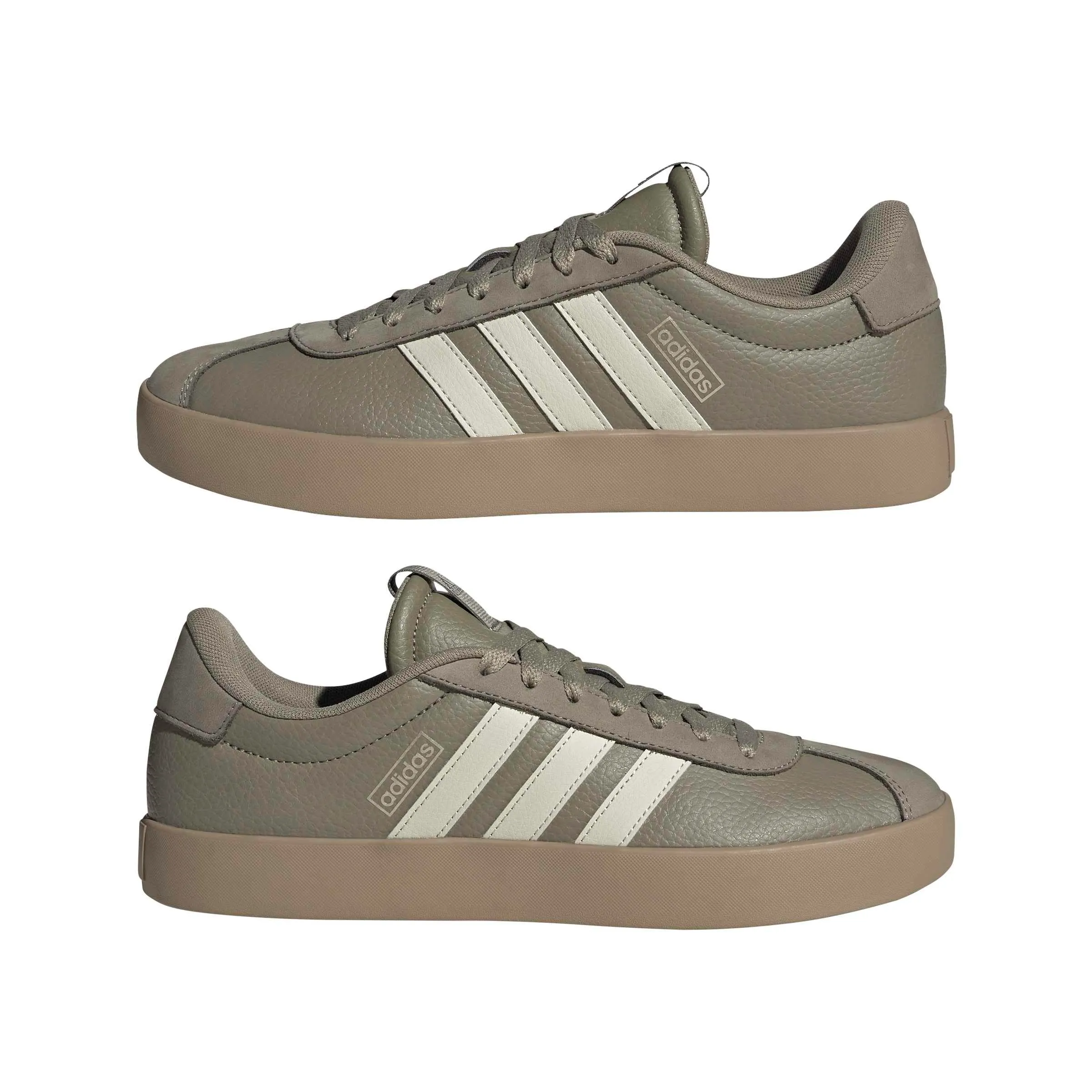 adidas VL Court 3.0 Shoes, Clay/Alumina/Cyber Met, 36 2/3 EU - immagine 7