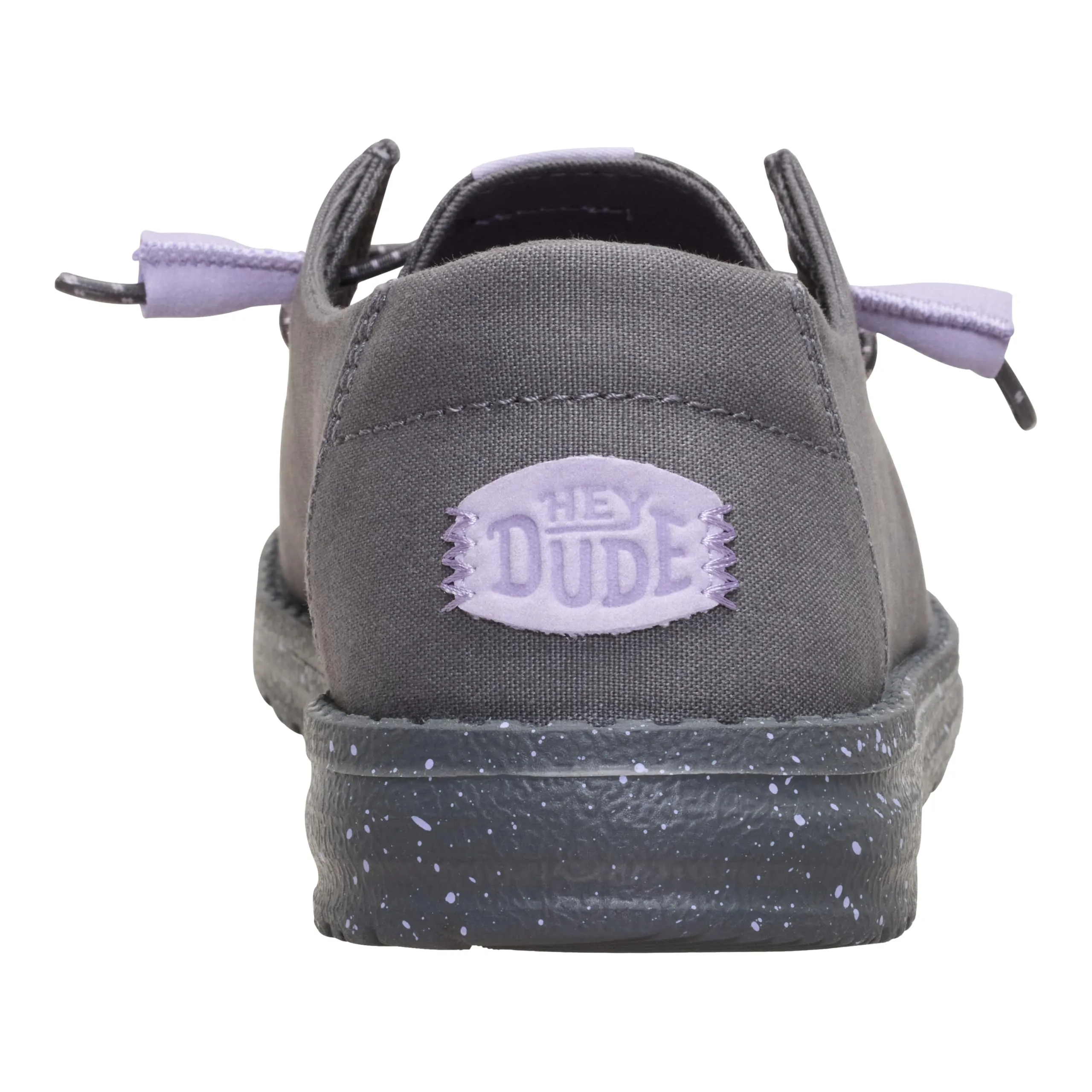 HEYDUDE Wendy Canvas Donna Scarpe Basse Casual Grigio Scuro 42 - immagine 3