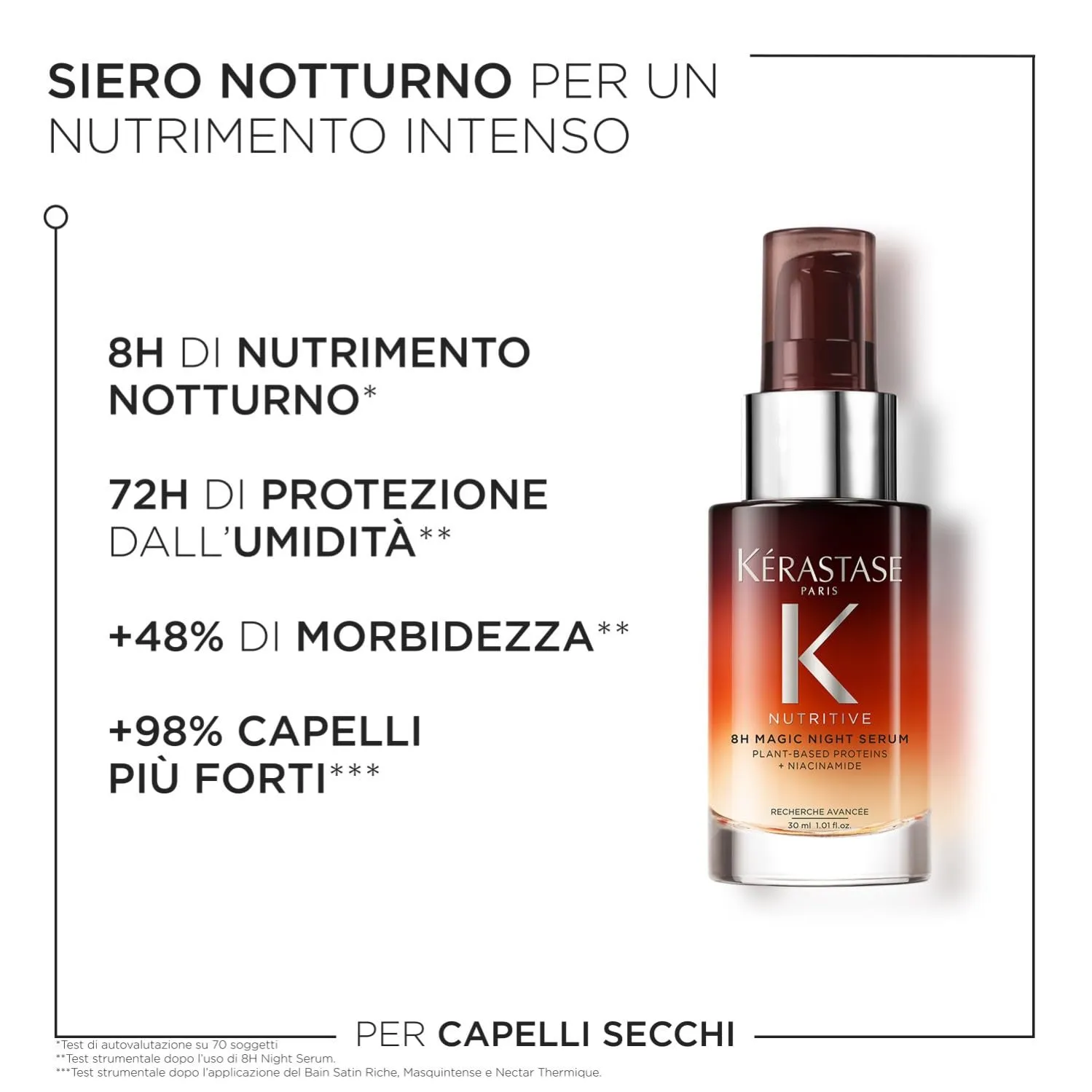 Kérastase Nutritive 8h Magic Night Serum, 30 ml - immagine 5