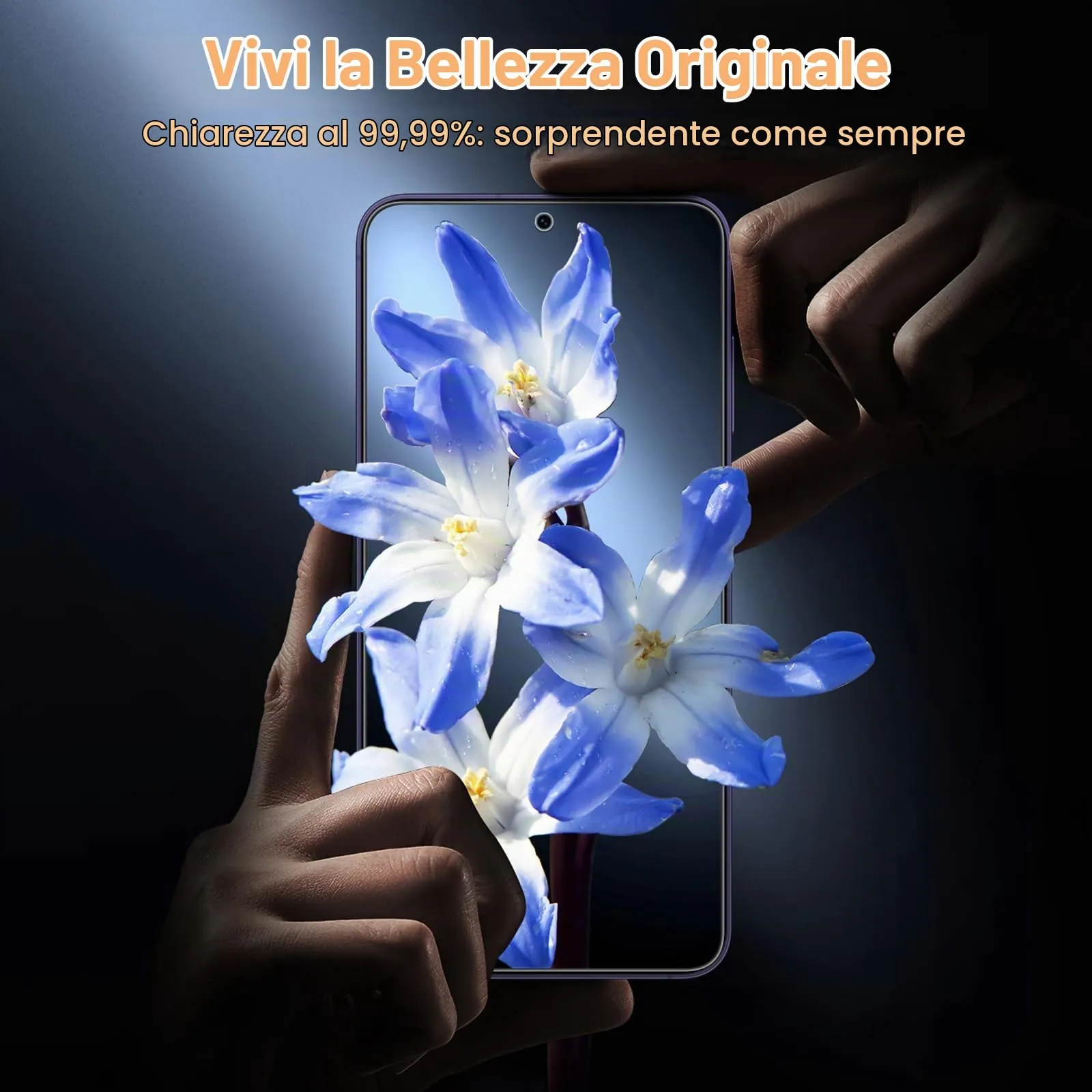 TOCOL Pellicola Protettiva in Vetro Temperato 9H per Samsung Galaxy S24, Trasparente, 2 Pezzi - immagine 6