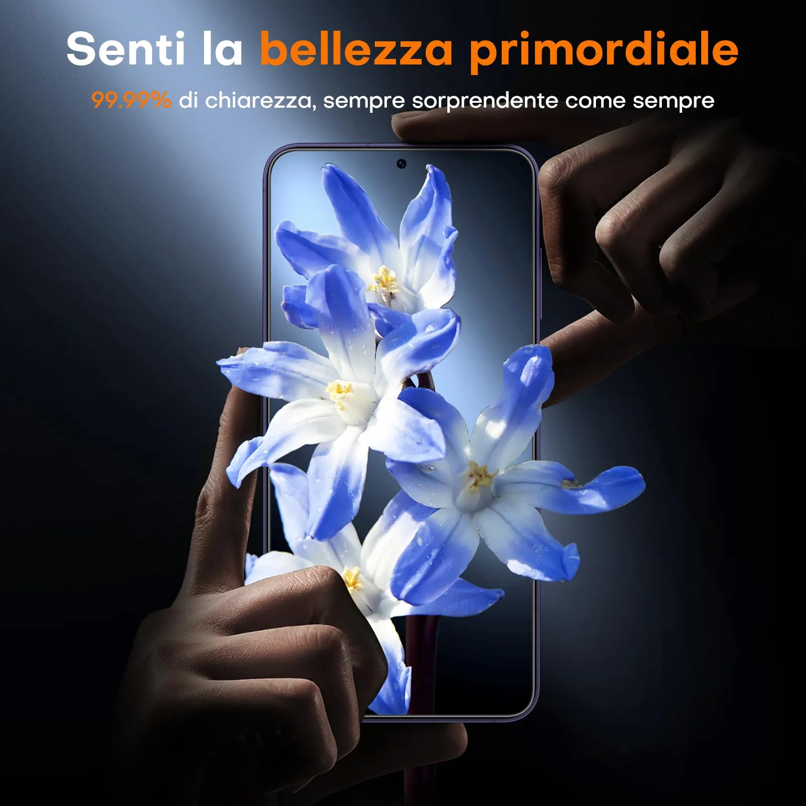 TOCOL Privacy Pellicola Protettiva per Samsung Galaxy S24 Plus, Anti-Spy 25°, Durezza 9H, 2 Pezzi - immagine 2
