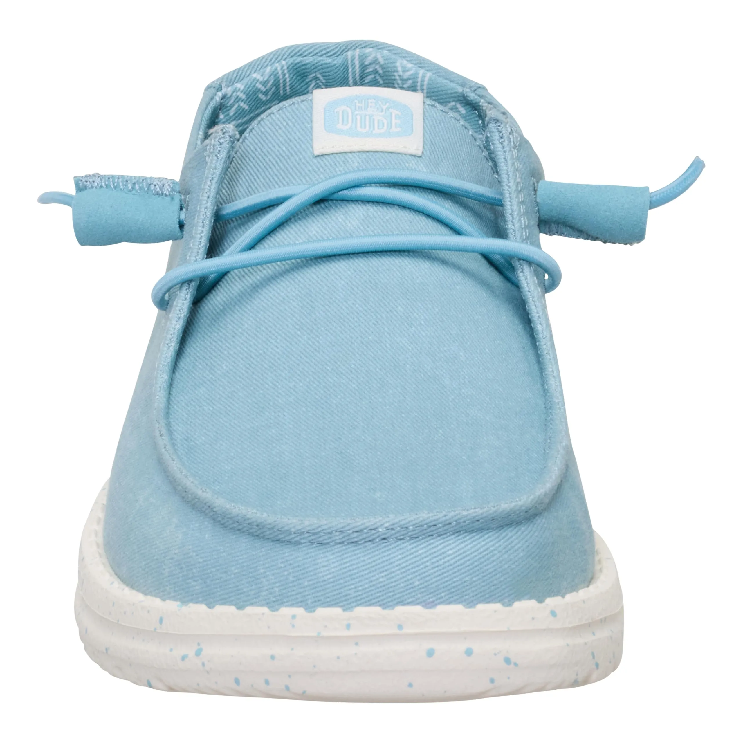 HEYDUDE Wendy Scarpe da donna in tela elasticizzata, Blu tormalina, 38 EU - immagine 12