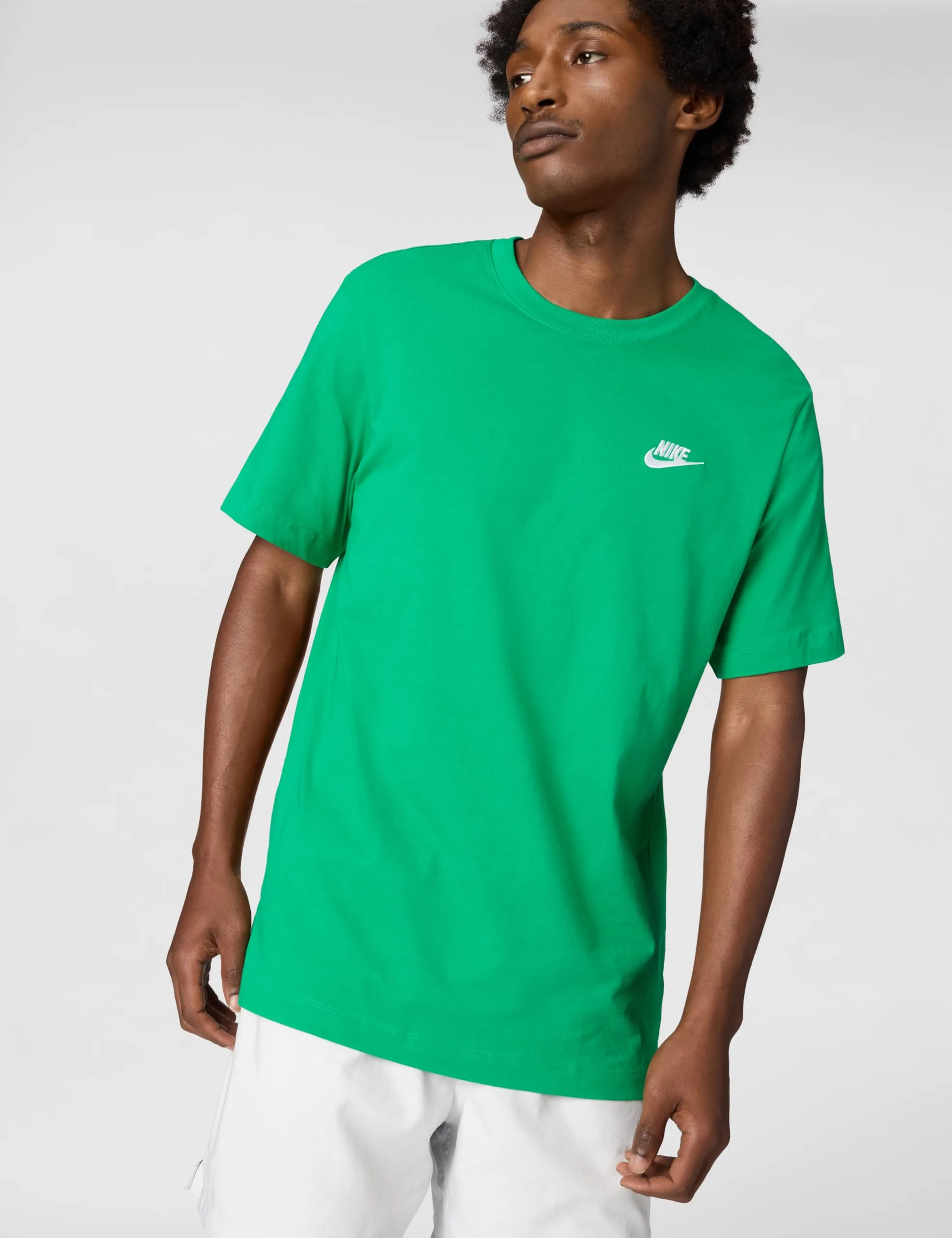 Nike Sportswear AR4997-324 Maglietta da Uomo - Verde Stadio - immagine 6