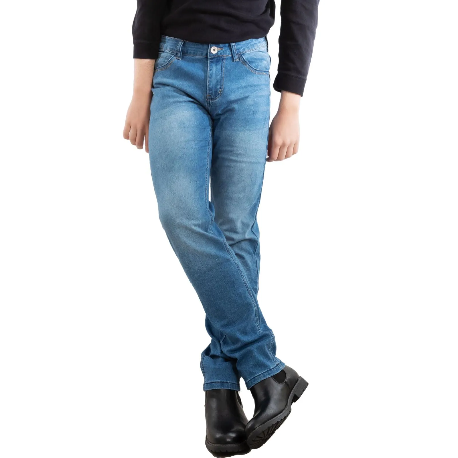 Toocool Jeans Uomo Regular Fit Denim LE-2487 Blu Estivo 50 - immagine 2