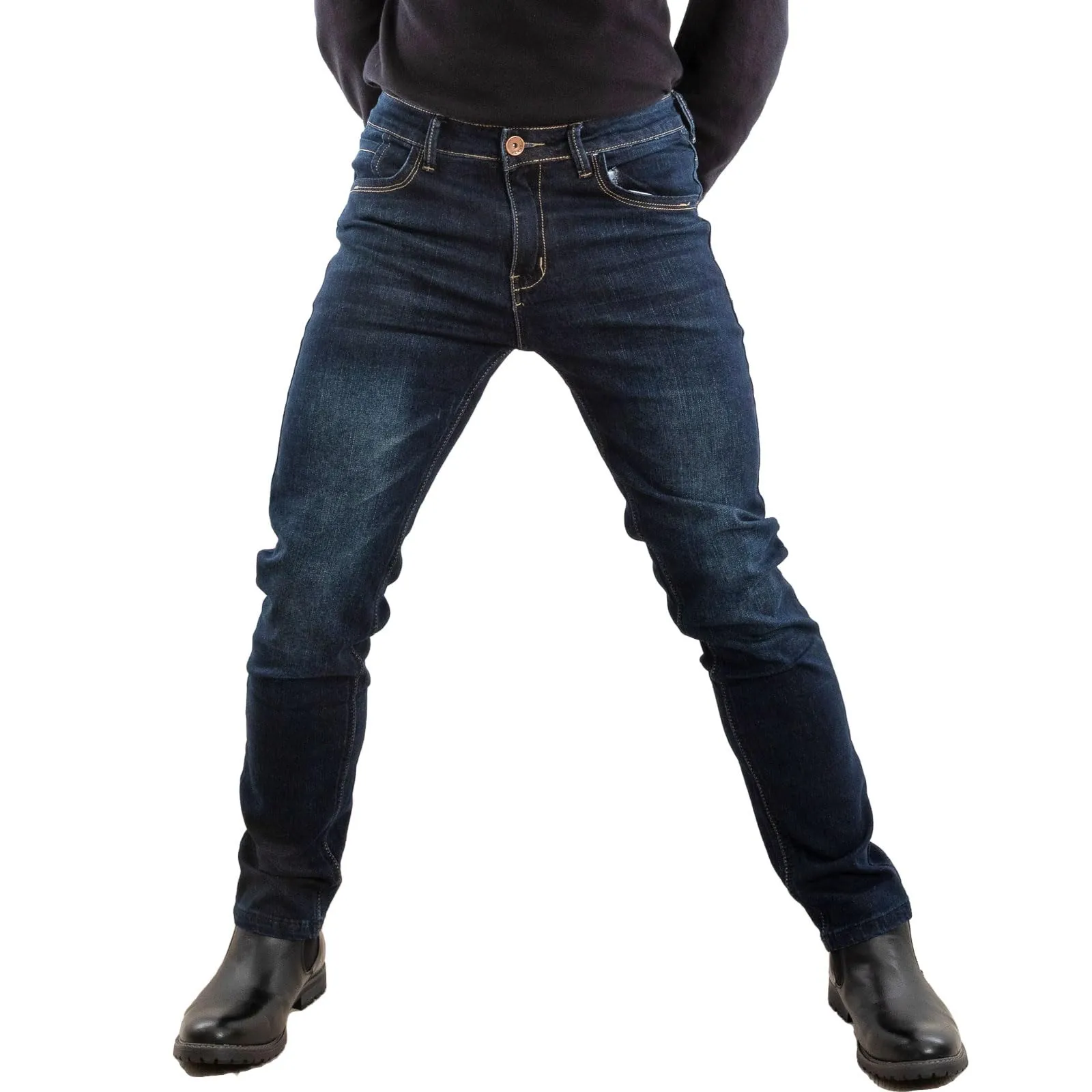 Toocool Jeans Uomo Regular Fit Denim LE-2487 Blu 46 - immagine 1