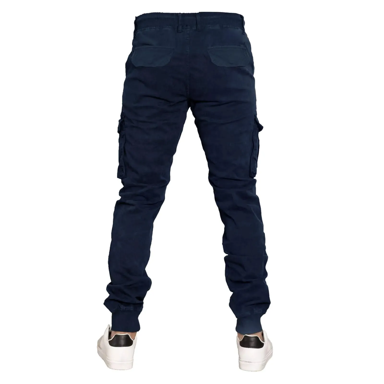 Toocool Pantaloni Cargo Militari Uomo in Cotone G6601 Estivo Blu Taglia 44 - immagine 3