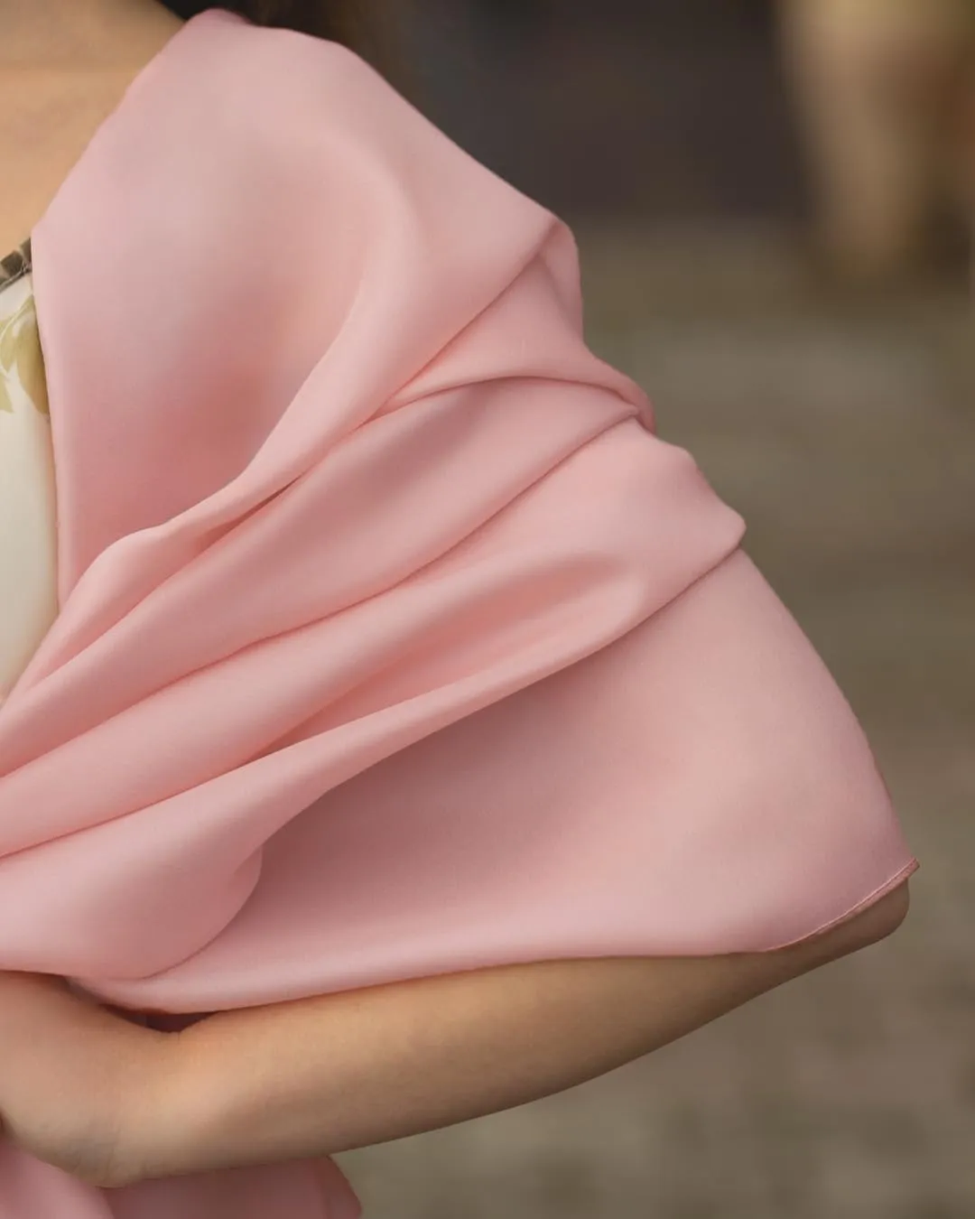 MAPIMANIA Stola Donna in Misto Seta 180x90 cm Rosa - immagine 3