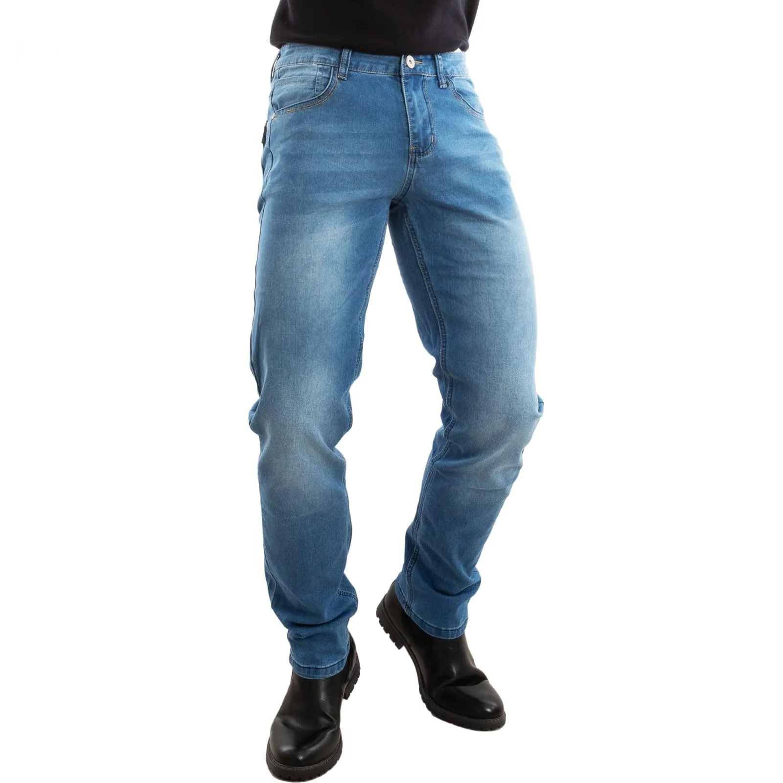 Toocool Jeans Uomo Regular Fit Denim LE-2487 Blu Estivo 54 - immagine 5