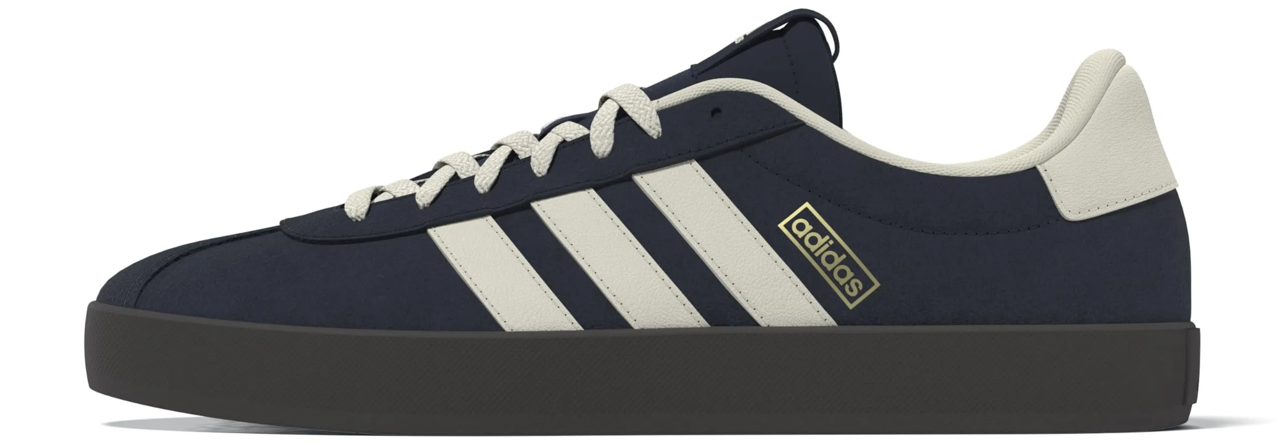 adidas VL Court 3.0 Shoes, Night Indigo/Cream White/Charcoal, 48 EU - immagine 2