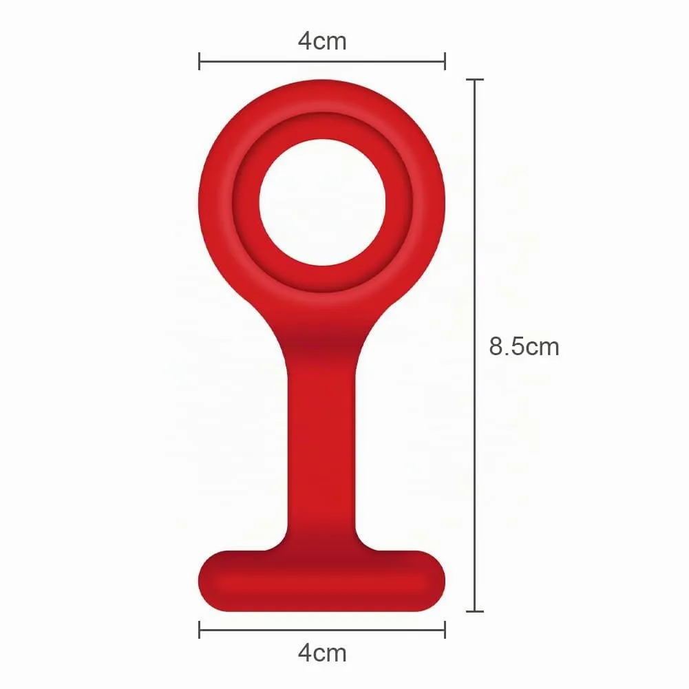 Vicloon Orologio da Infermiere in Silicone con Spilla, Quadrante Rotondo per Medici e Paramedici - immagine 2
