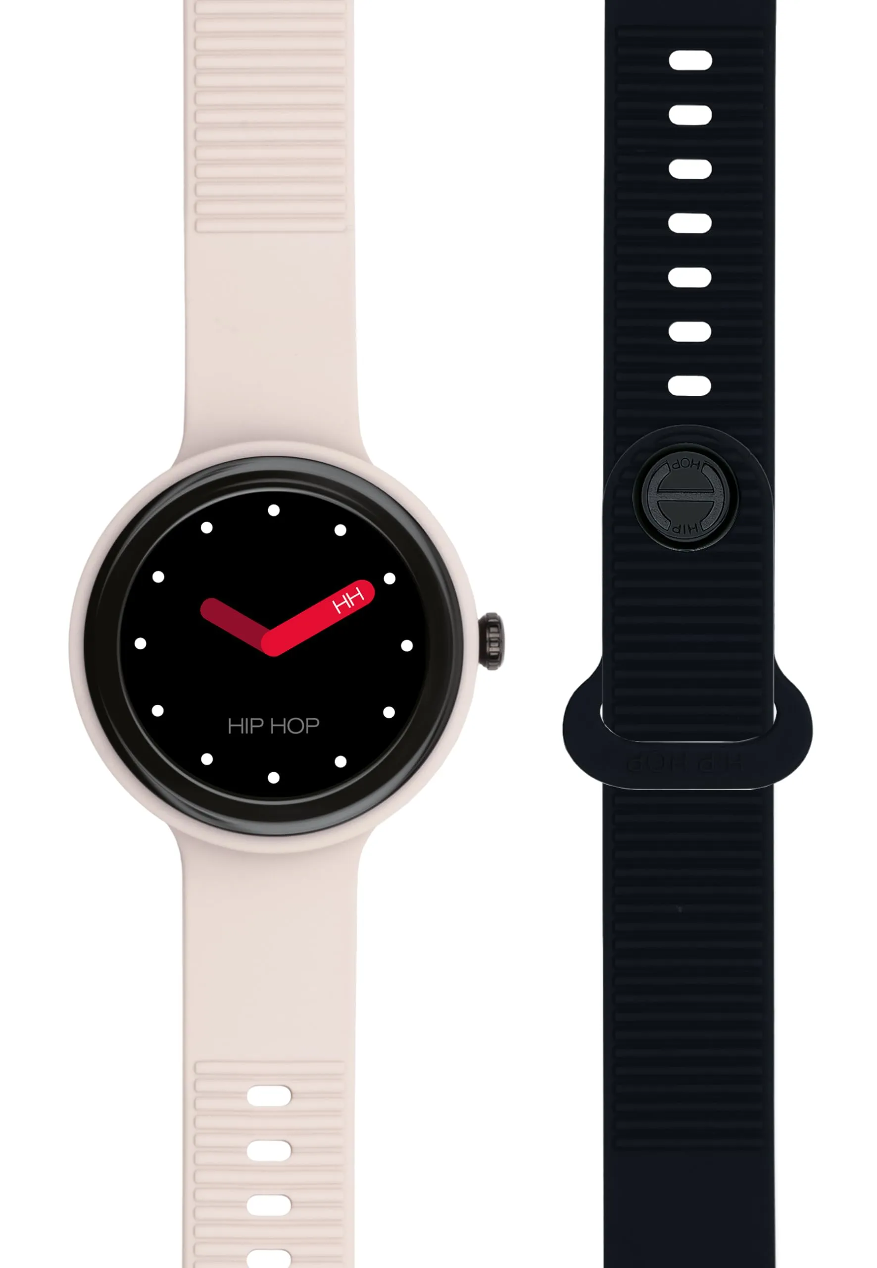 HIP HOP Hero.Next Smartwatch HWU1193, Nero, Beige - immagine 2