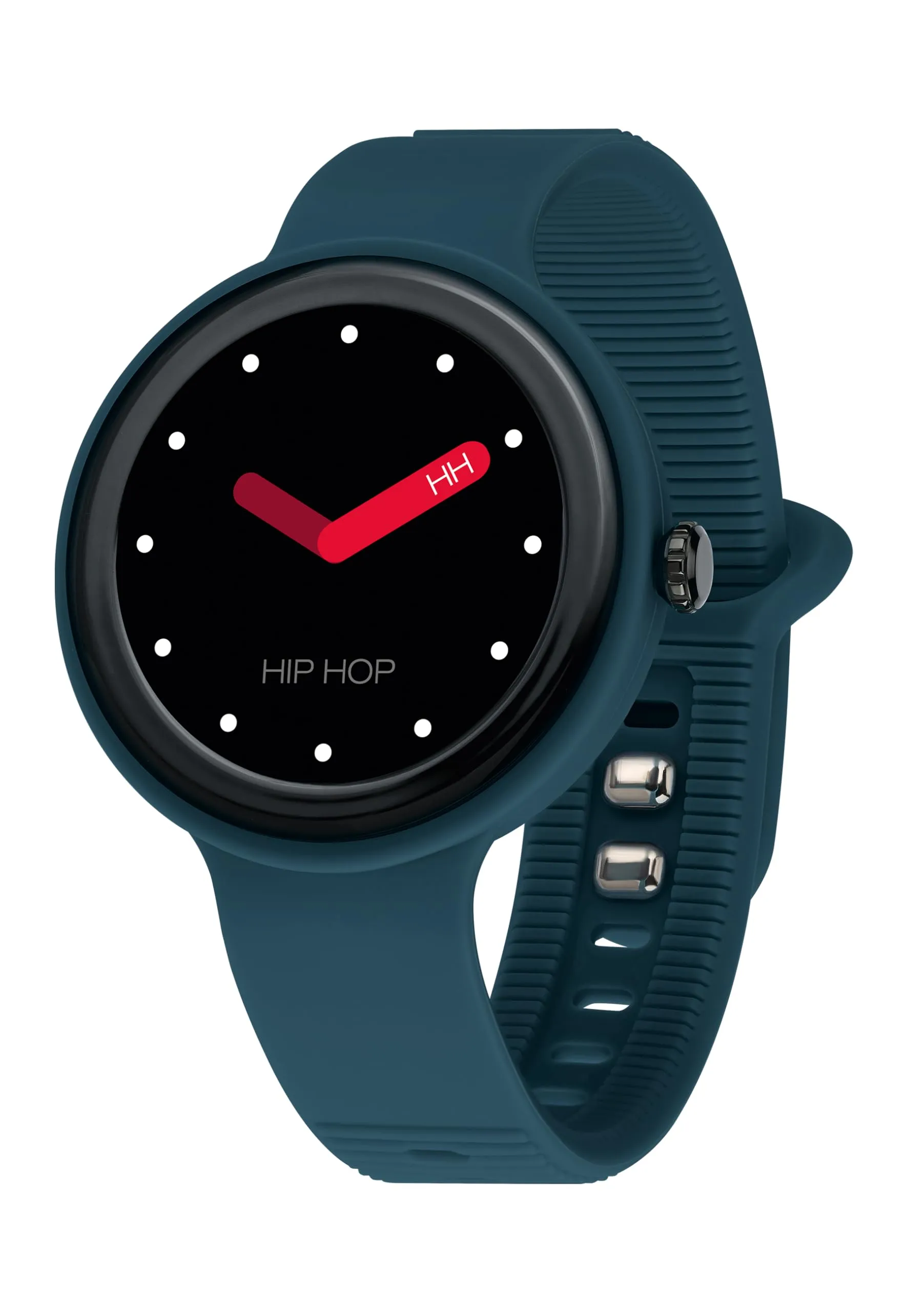 Hip Hop Hero.Next Smartwatch HWU1197 Quadrante Nero Cinturino Silicone Blu Nero - immagine 3