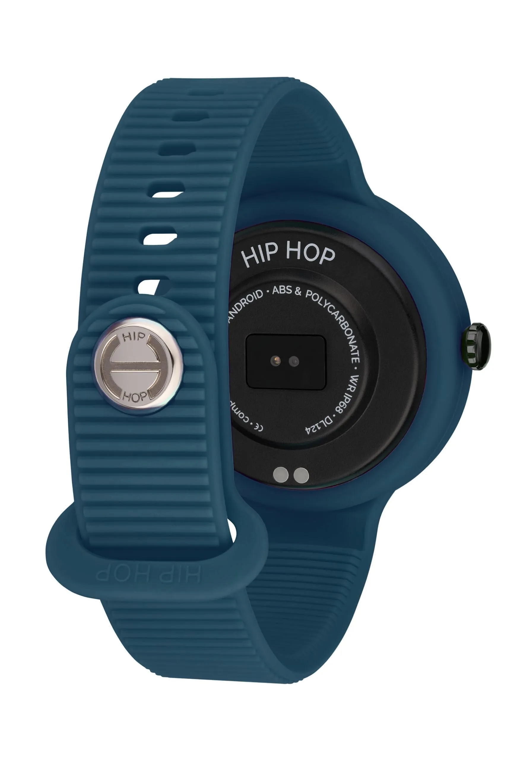 Hip Hop Hero.Next Smartwatch HWU1197 Quadrante Nero Cinturino Silicone Blu Nero - immagine 4