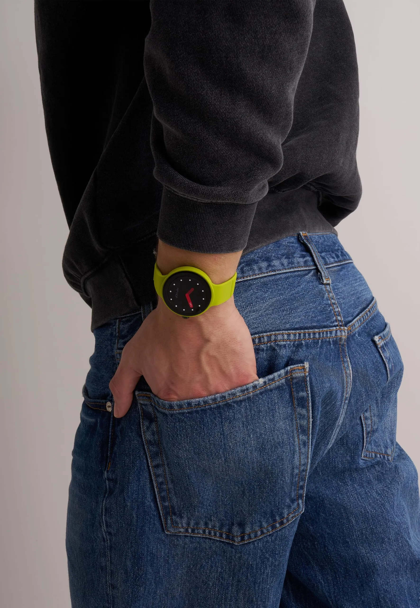 Hip Hop Hero.Next Smartwatch HWU1195, Nero e Verde - immagine 8