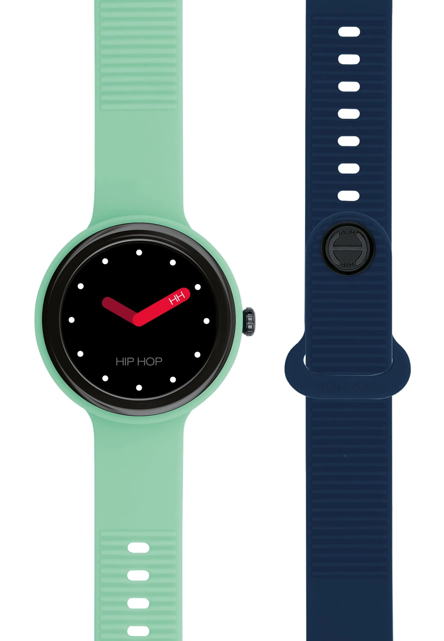 HIP HOP Hero.NEXT Smartwatch Donna, Display 1,09", Bluetooth 5.0, 2 Cinturini Intercambiabili in Silicone, Case 41 mm, Compatibile con iOS e Android - immagine 2