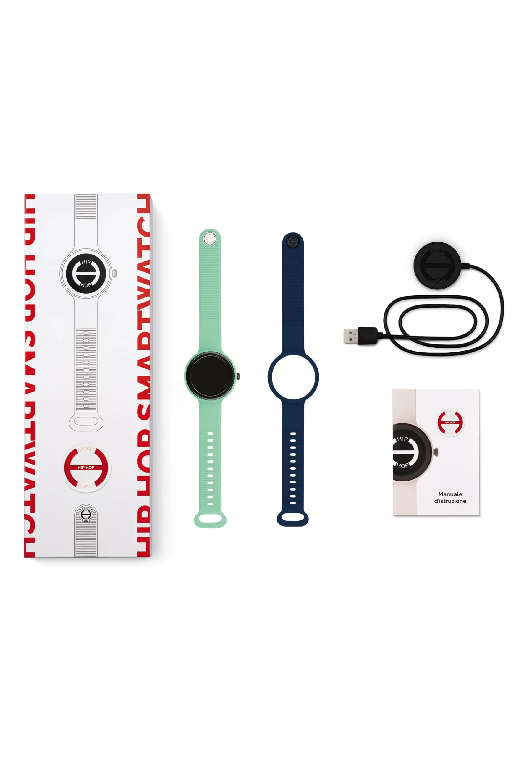 HIP HOP Hero.NEXT Smartwatch Donna, Display 1,09", Bluetooth 5.0, 2 Cinturini Intercambiabili in Silicone, Case 41 mm, Compatibile con iOS e Android - immagine 6