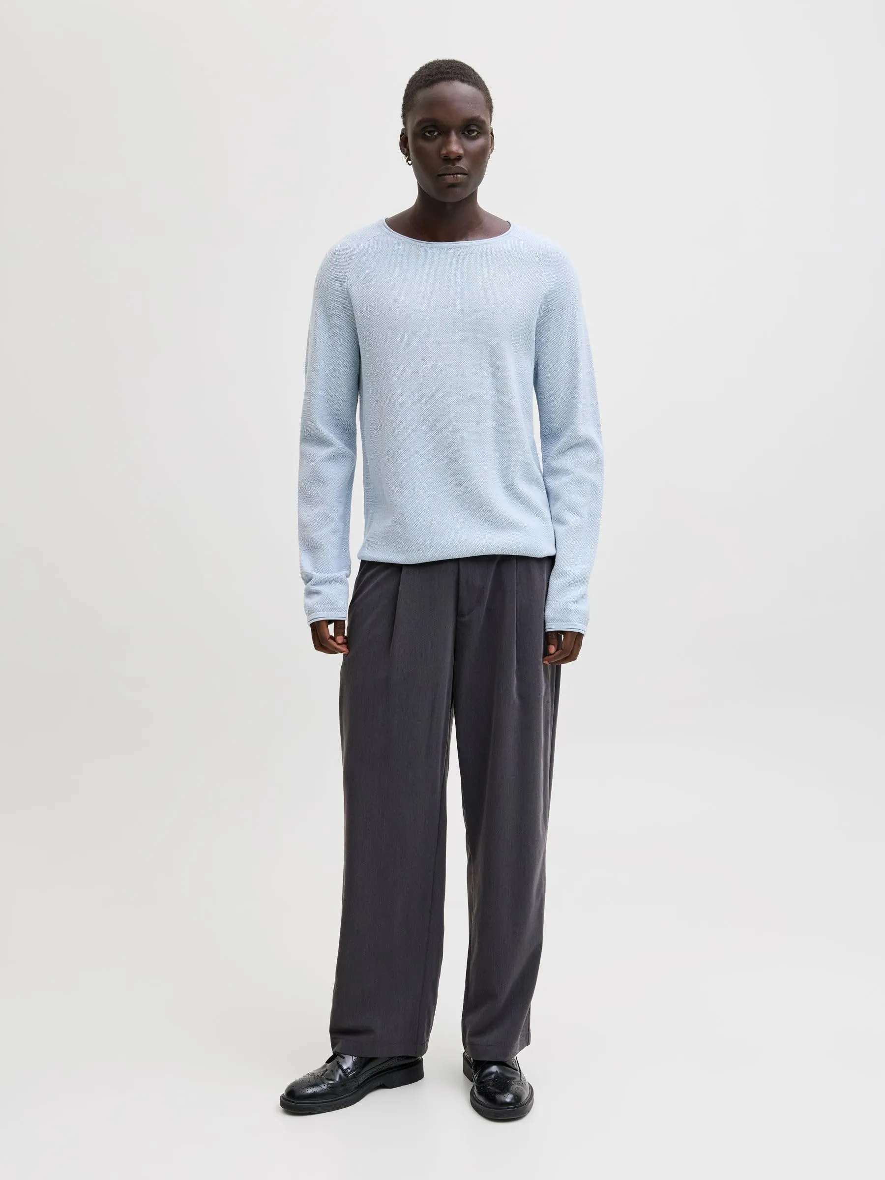 Jack & Jones Jjehill Knit Crew Neck Noos, Celestial Blue, XXL - immagine 5