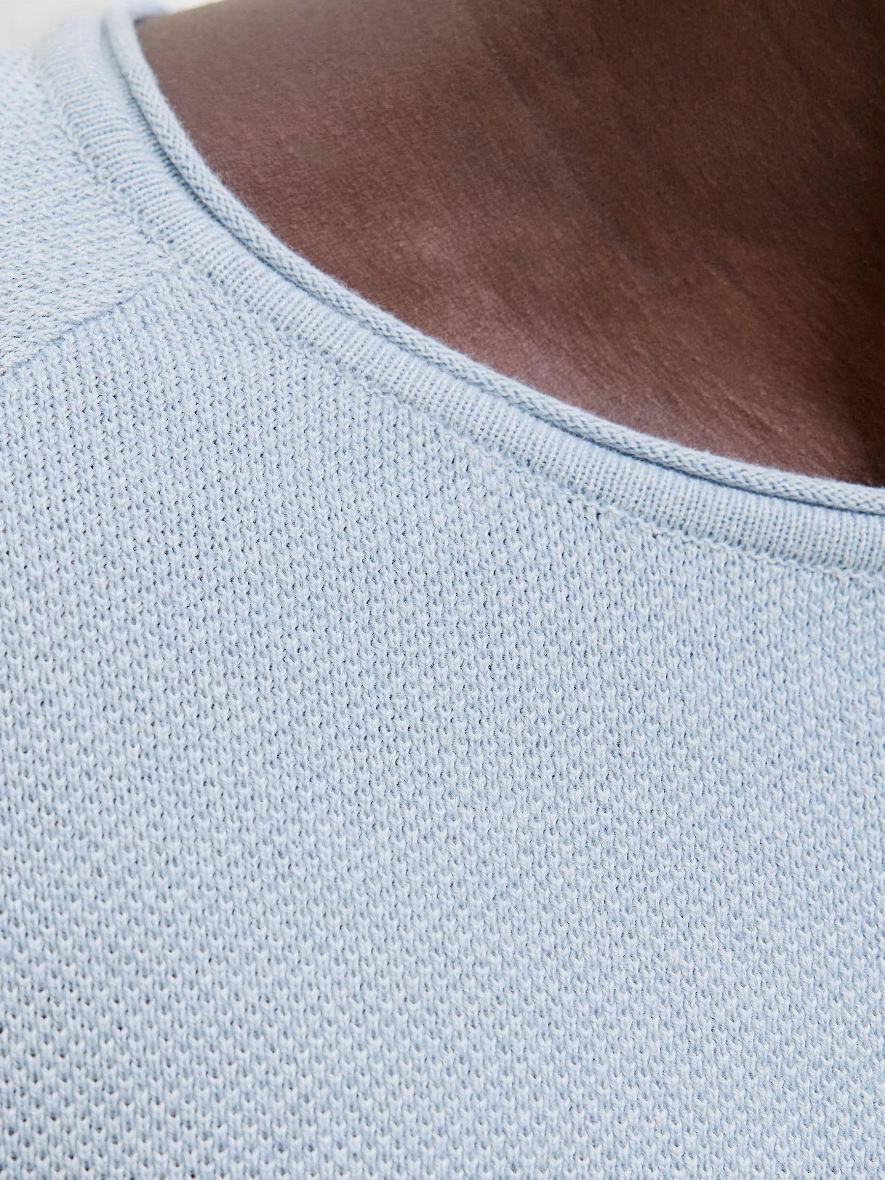 Jack & Jones Jjehill Knit Crew Neck Noos, Celestial Blue, XXL - immagine 7