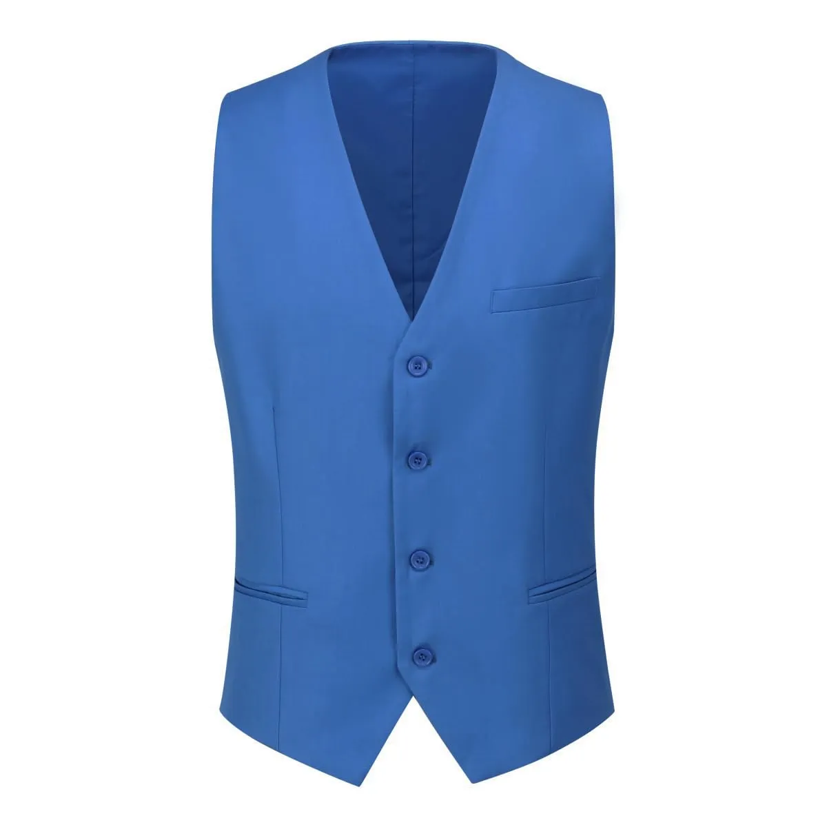 YOUTHUP Abito Uomo 3 Pezzi Slim Fit Blazer Panciotto Pantaloni - immagine 2