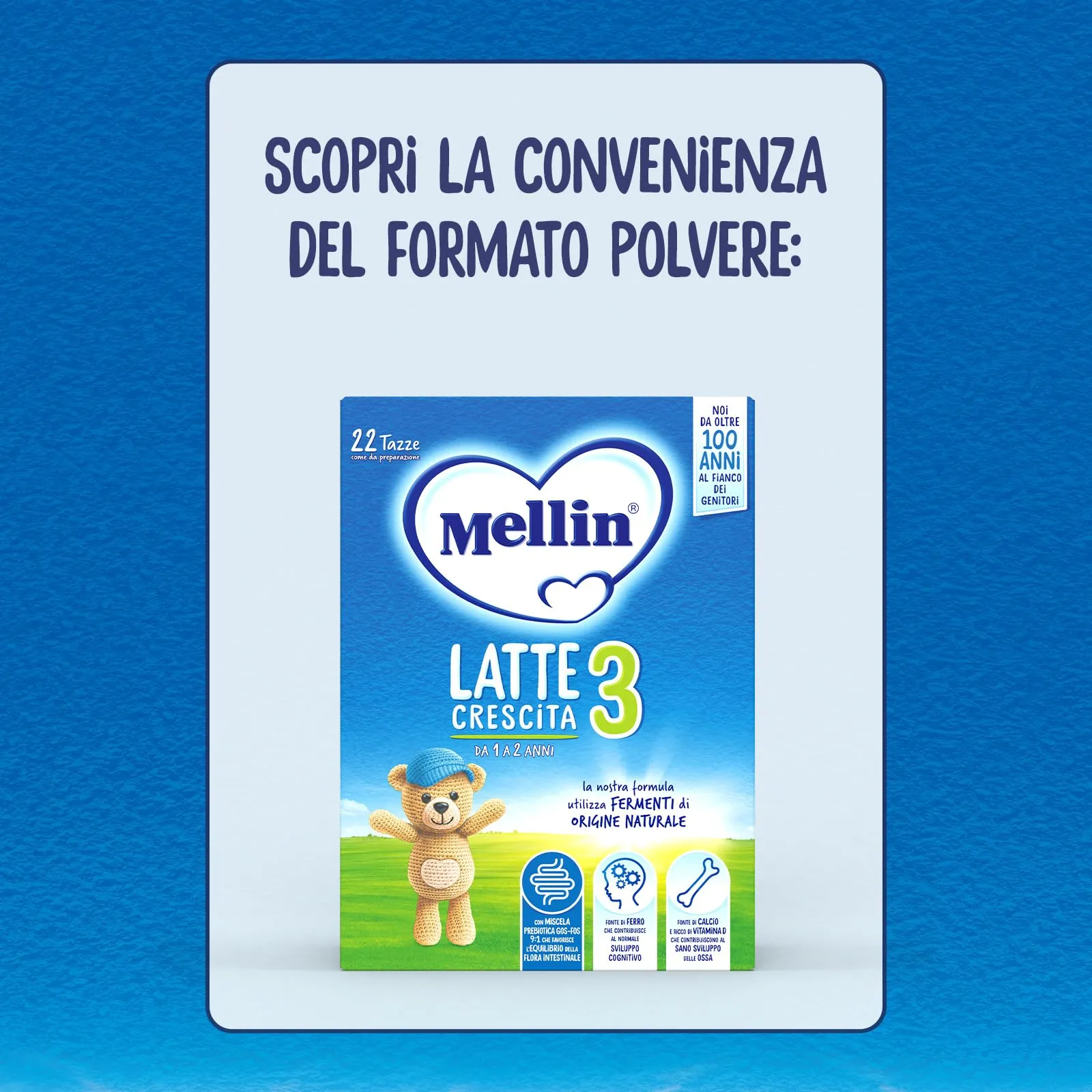 Mellin 3 Latte di Crescita Liquido per Bambini dal 1° al 2° anno, 6 x 1L - immagine 6