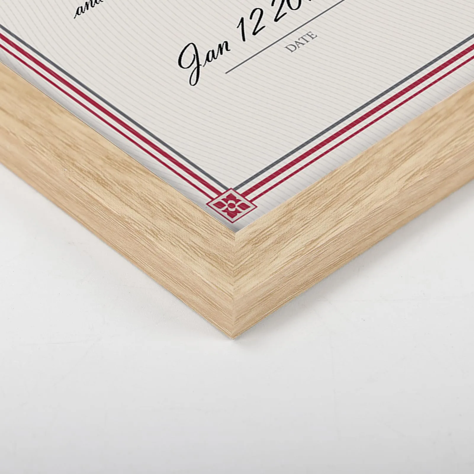 Giftgarden Cornice A4 in PVC, Colore Legno Naturale, 1 Pezzo - immagine 7
