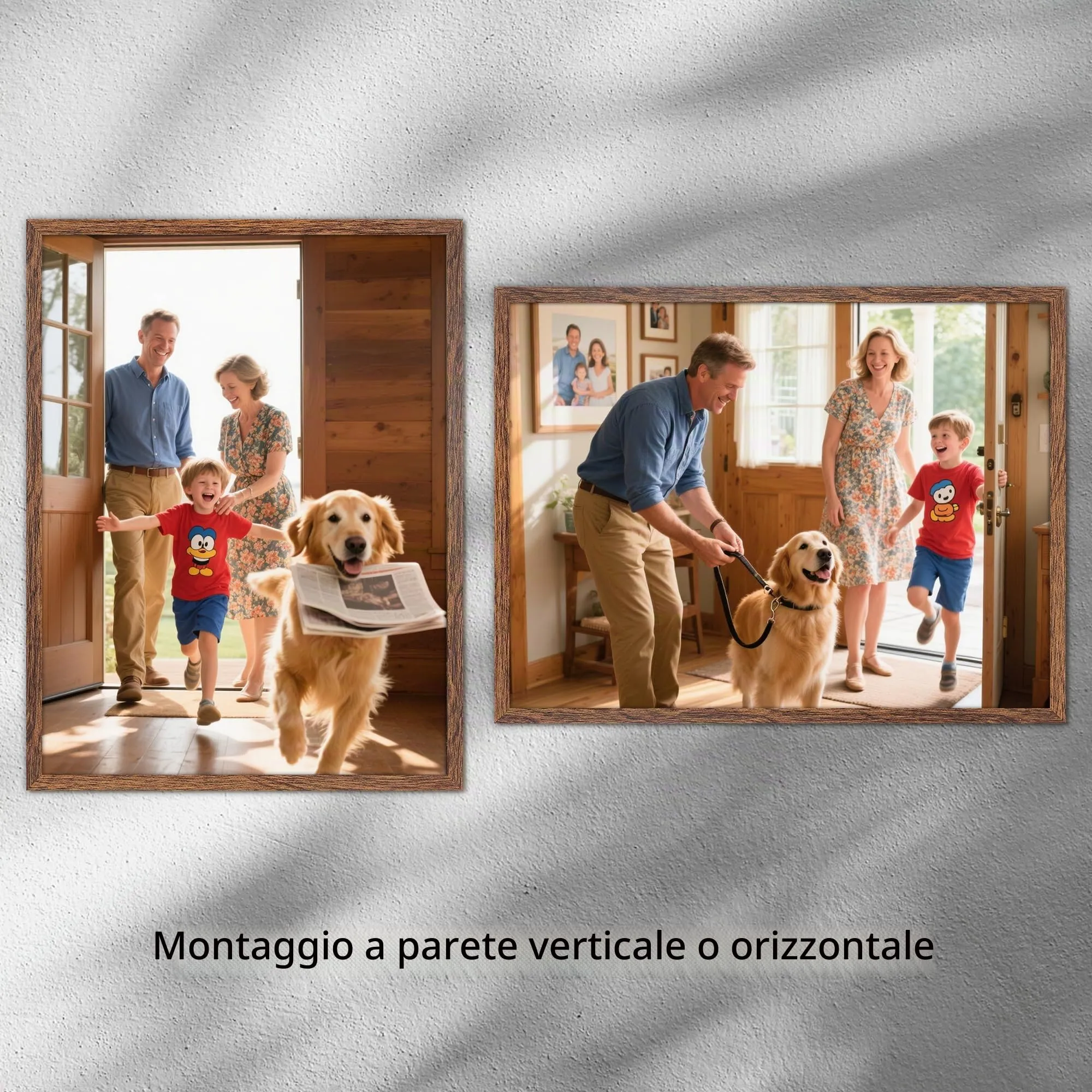 Giftgarden Cornice PVC Marrone 30x40 cm - immagine 4