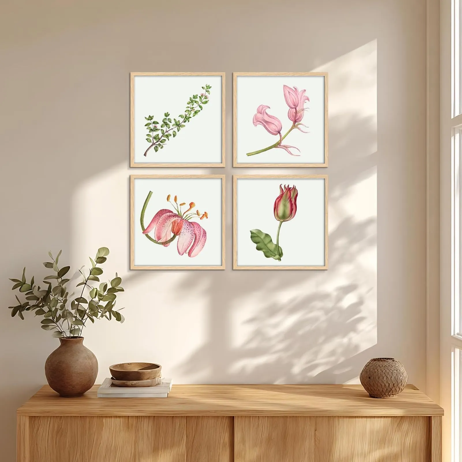 Giftgarden Cornice 30x30 in PVC, Colore Legno Naturale, 1 Pezzo - immagine 4