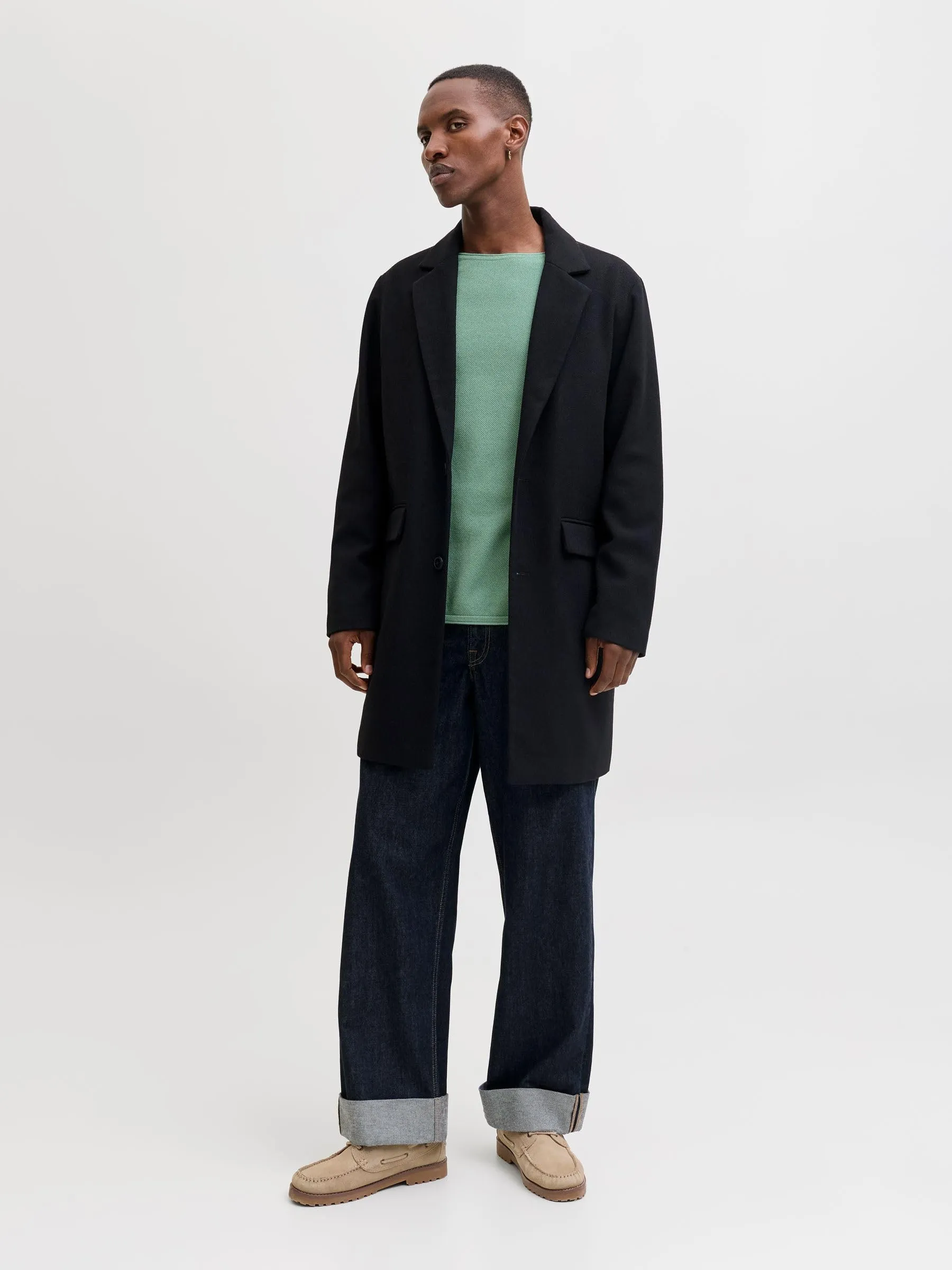 Jack & Jones Jjehill Knit Crew Neck Noos, Granite Green, XL - immagine 3