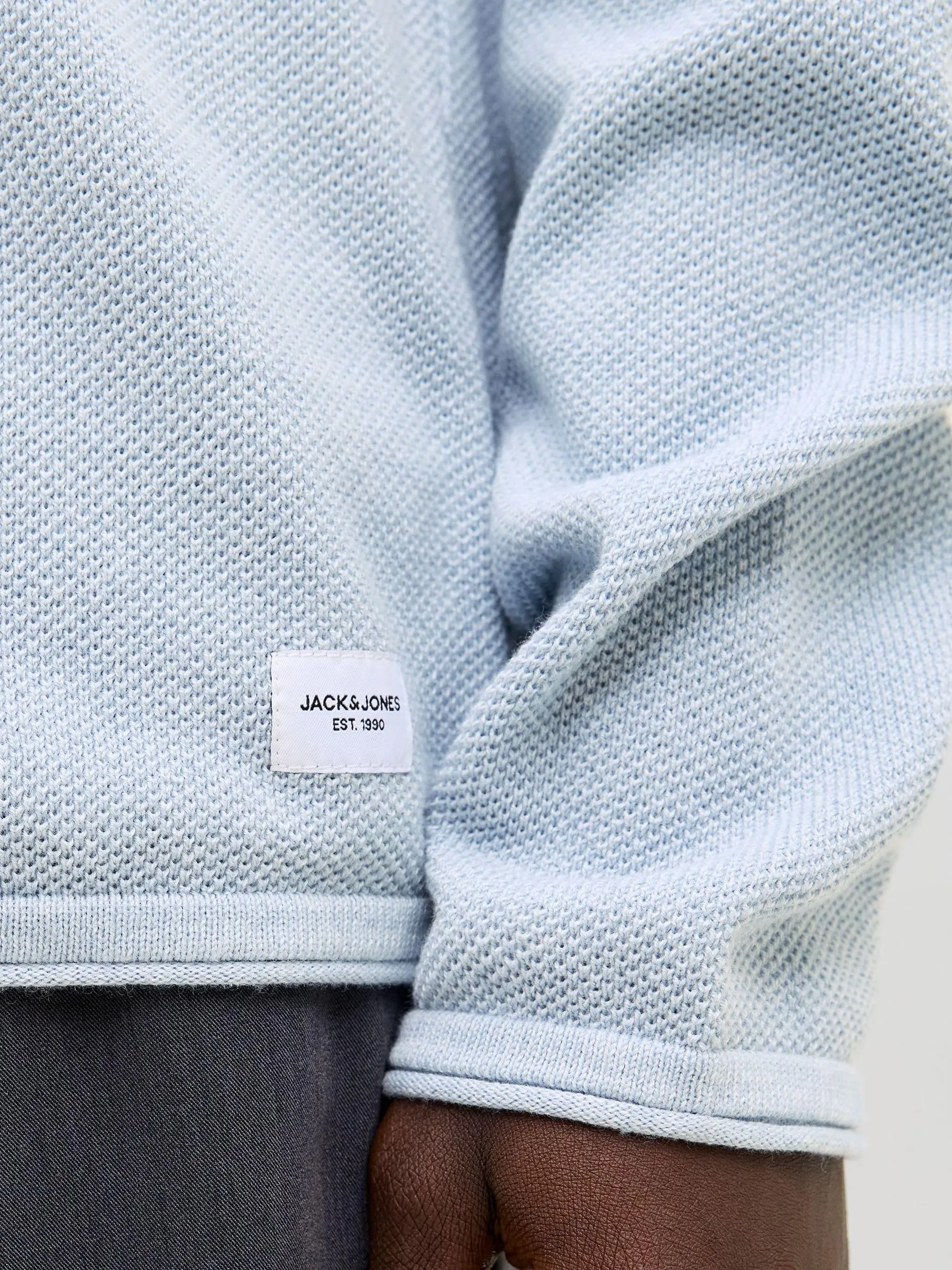 Jack & Jones Jjehill Knit Crew Neck Noos, Celestial Blue, XS - immagine 6