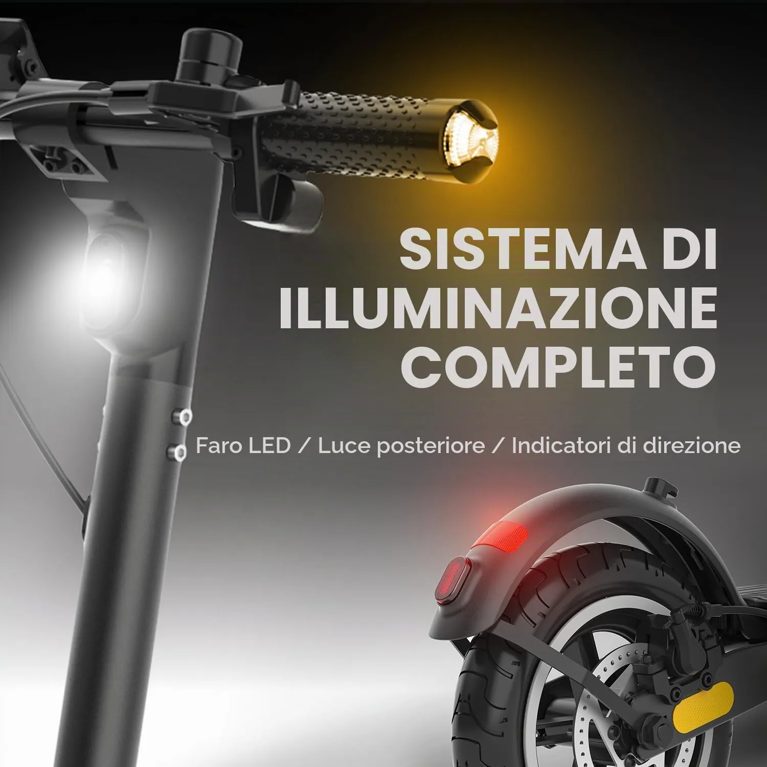 UrbanGlide Ride 85 Evo Electric Scooter, 250W, 20 km Range, 8.5" - immagine 5