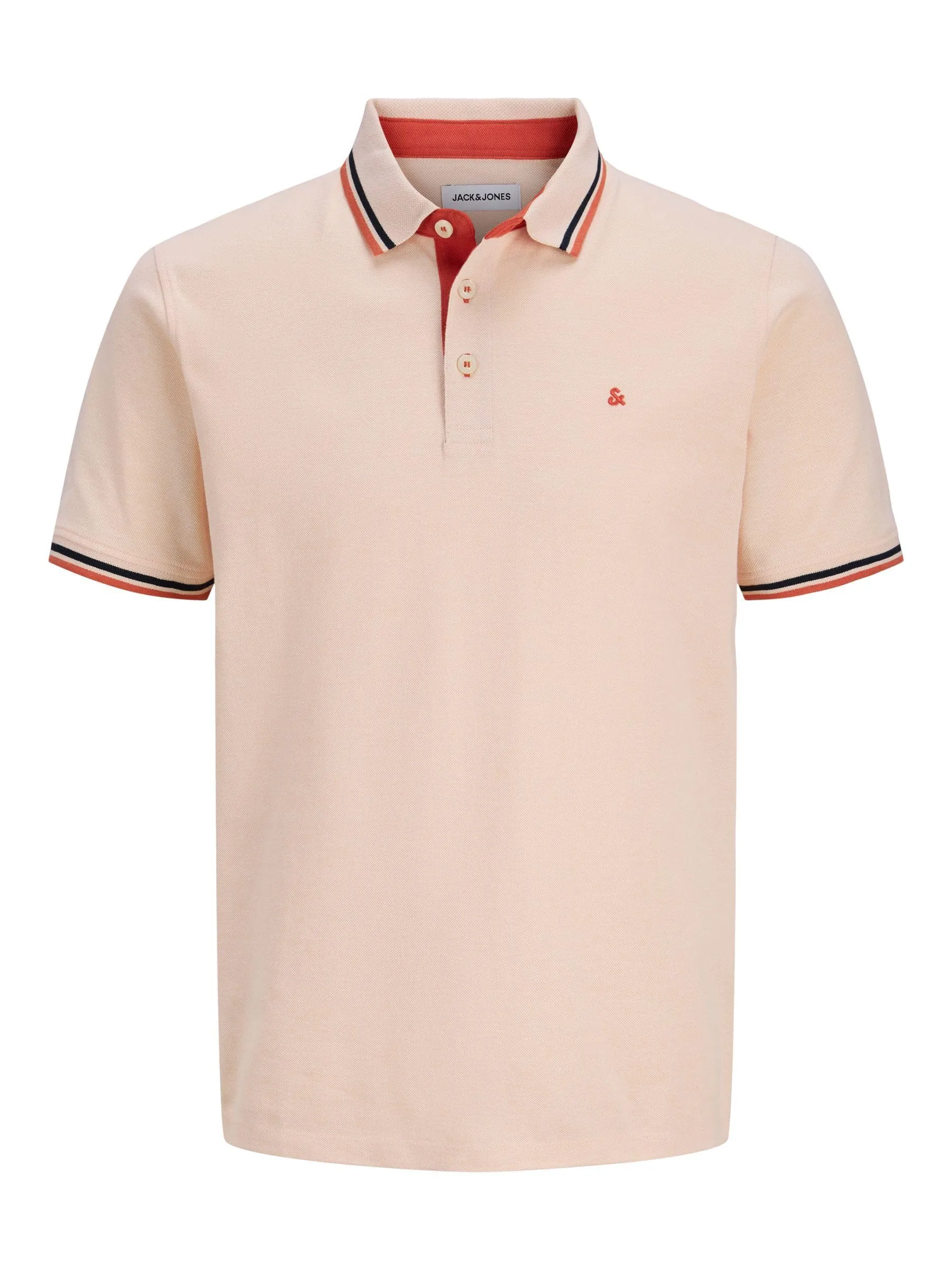 Jack & Jones Jjepaulos Polo S Noos, Beach Sand, M - immagine 1