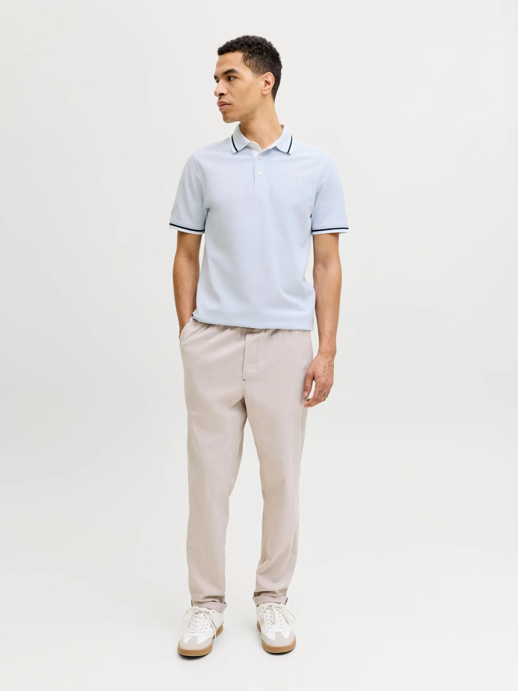Jack & Jones Jjepaulos Polo S Noos, Celestial Blue, XXL - immagine 3