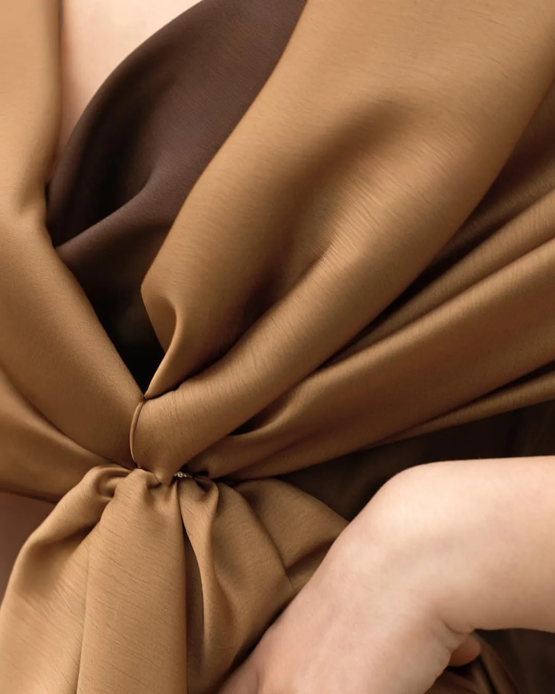 MAPIMANIA Stola Donna in Misto Seta 180x90 cm Bronzo - immagine 2