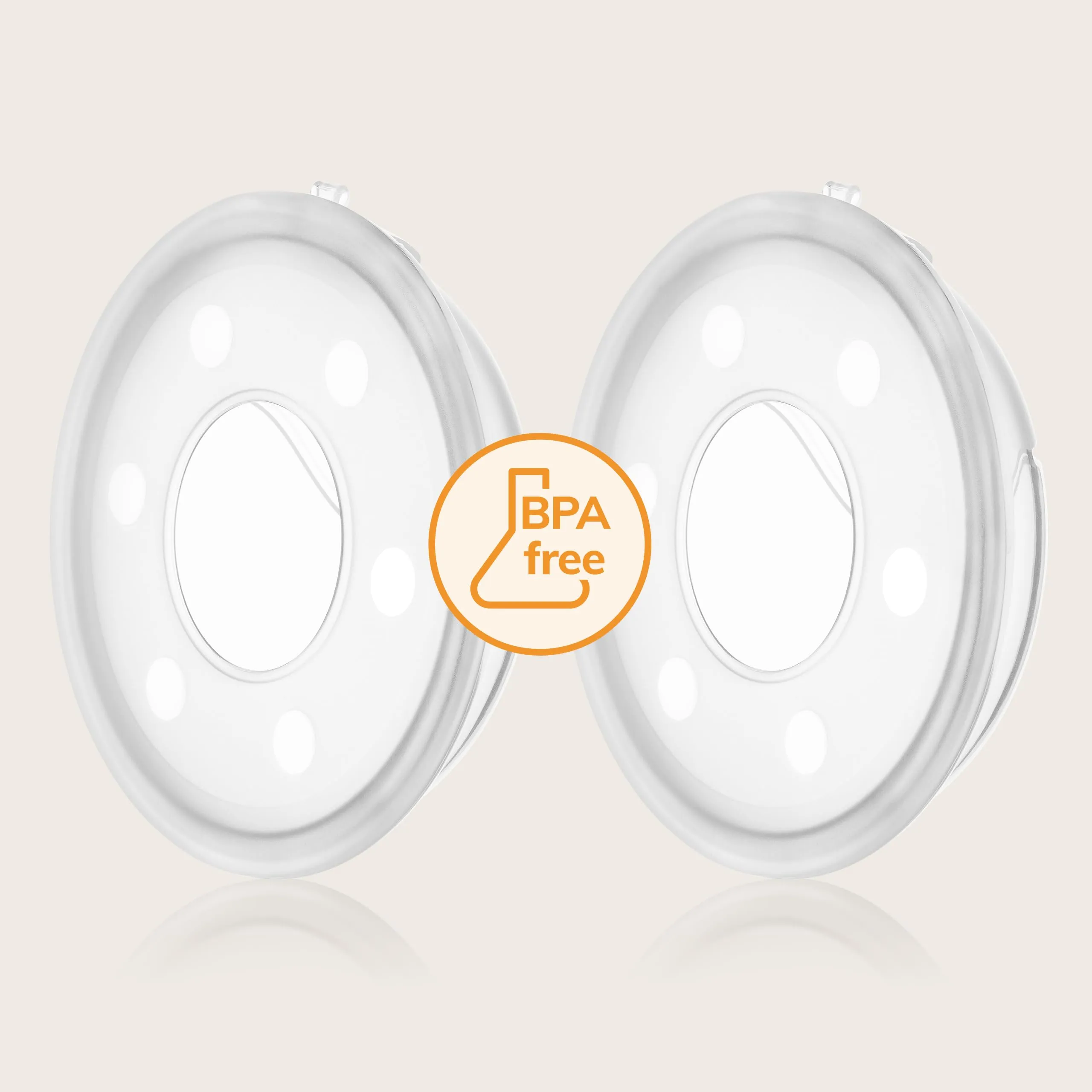 Lionelo Milky Plus Raccoglilatte in Silicone Senza BPA, 2 Pezzi con Custodia - immagine 8