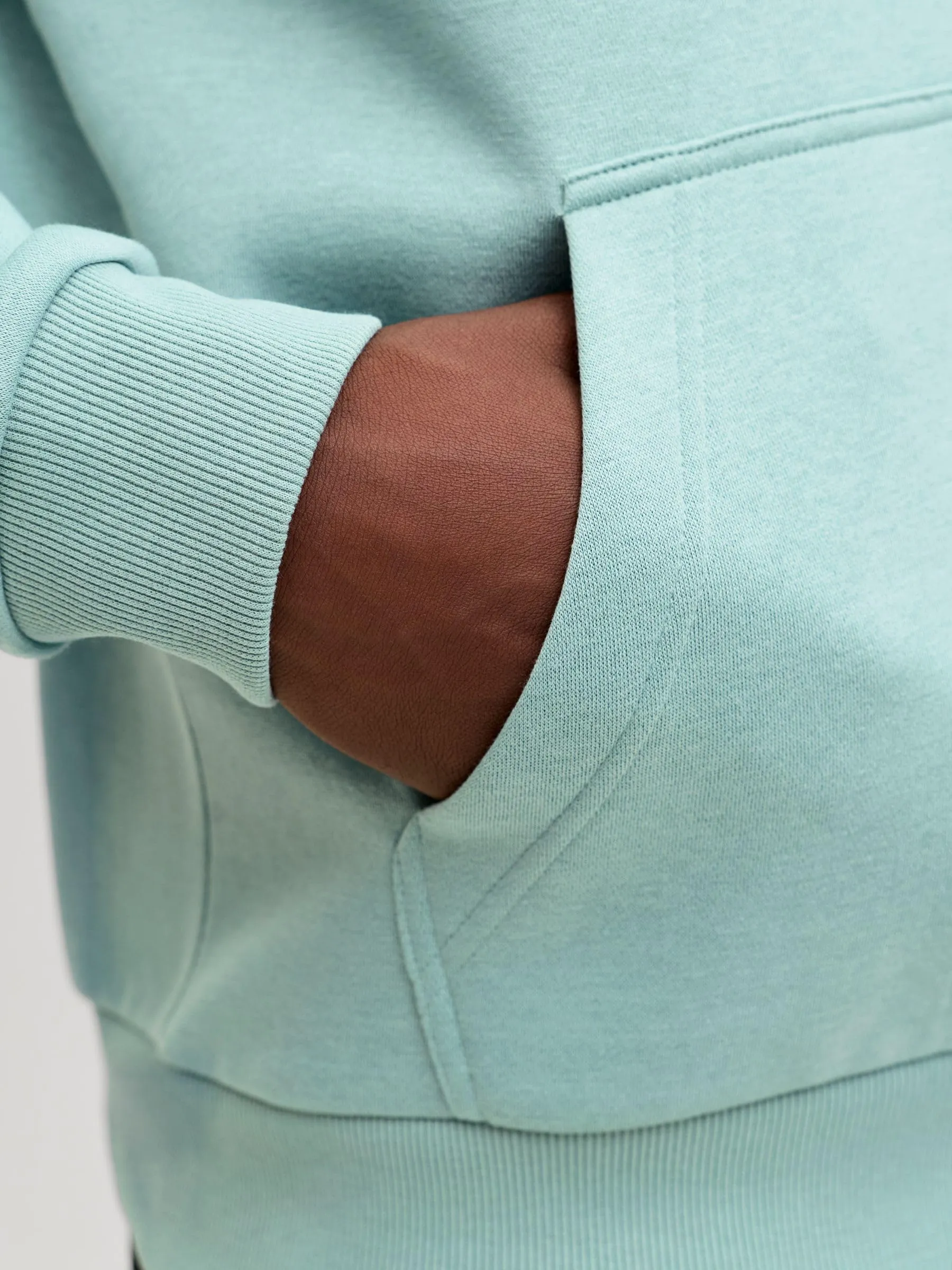 Jack & Jones Jjebradley Felpa con Cappuccio Noos, Blu Minerale, M - immagine 7