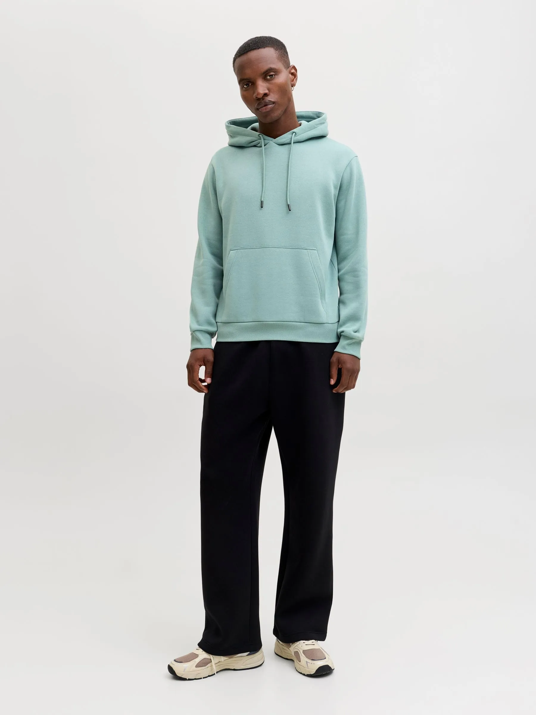 Jack & Jones Jjebradley Hoodie - Mineral Blue, S - immagine 3