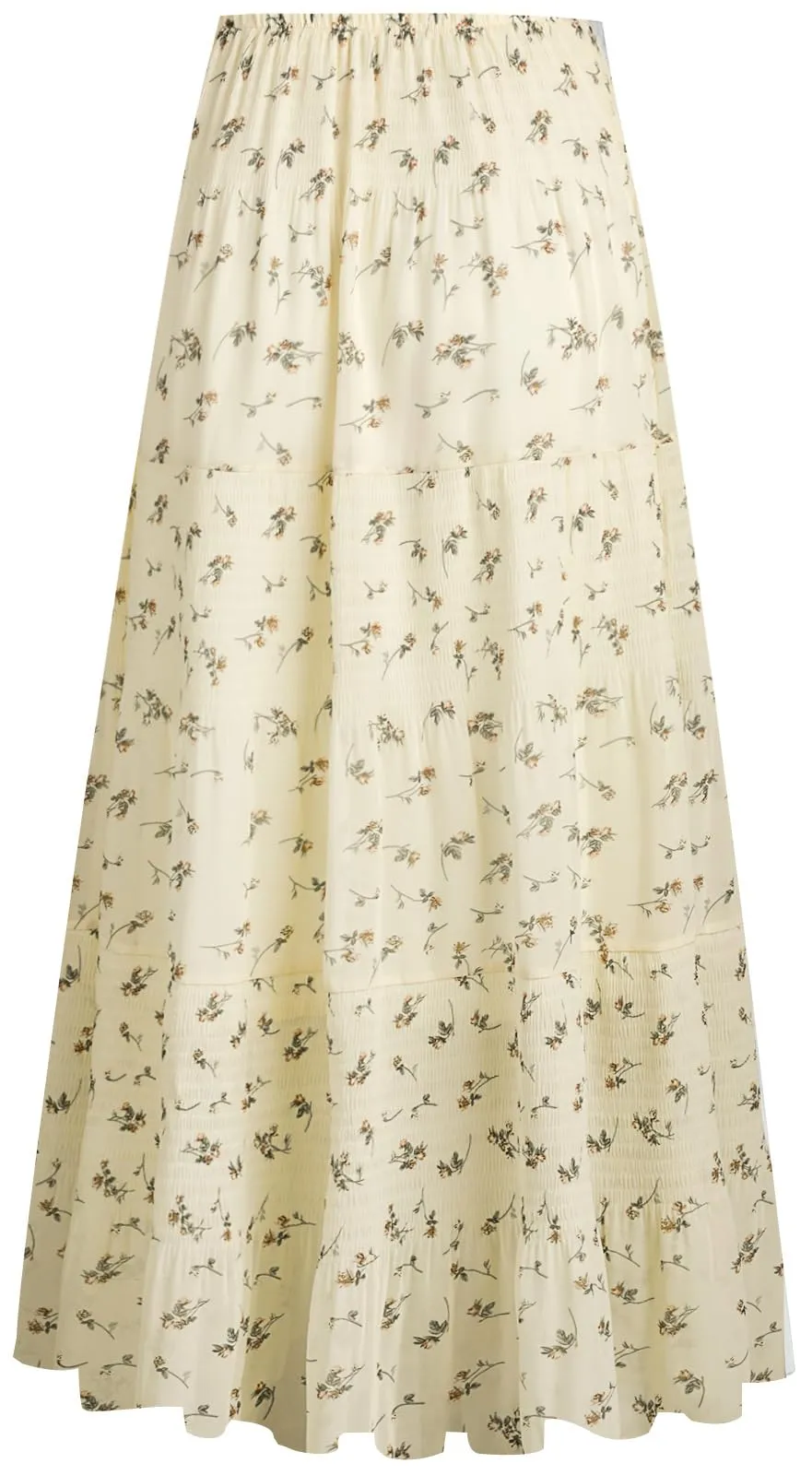 Genfien Gonna Lunga in Chiffon con Fodera per Donna - immagine 4