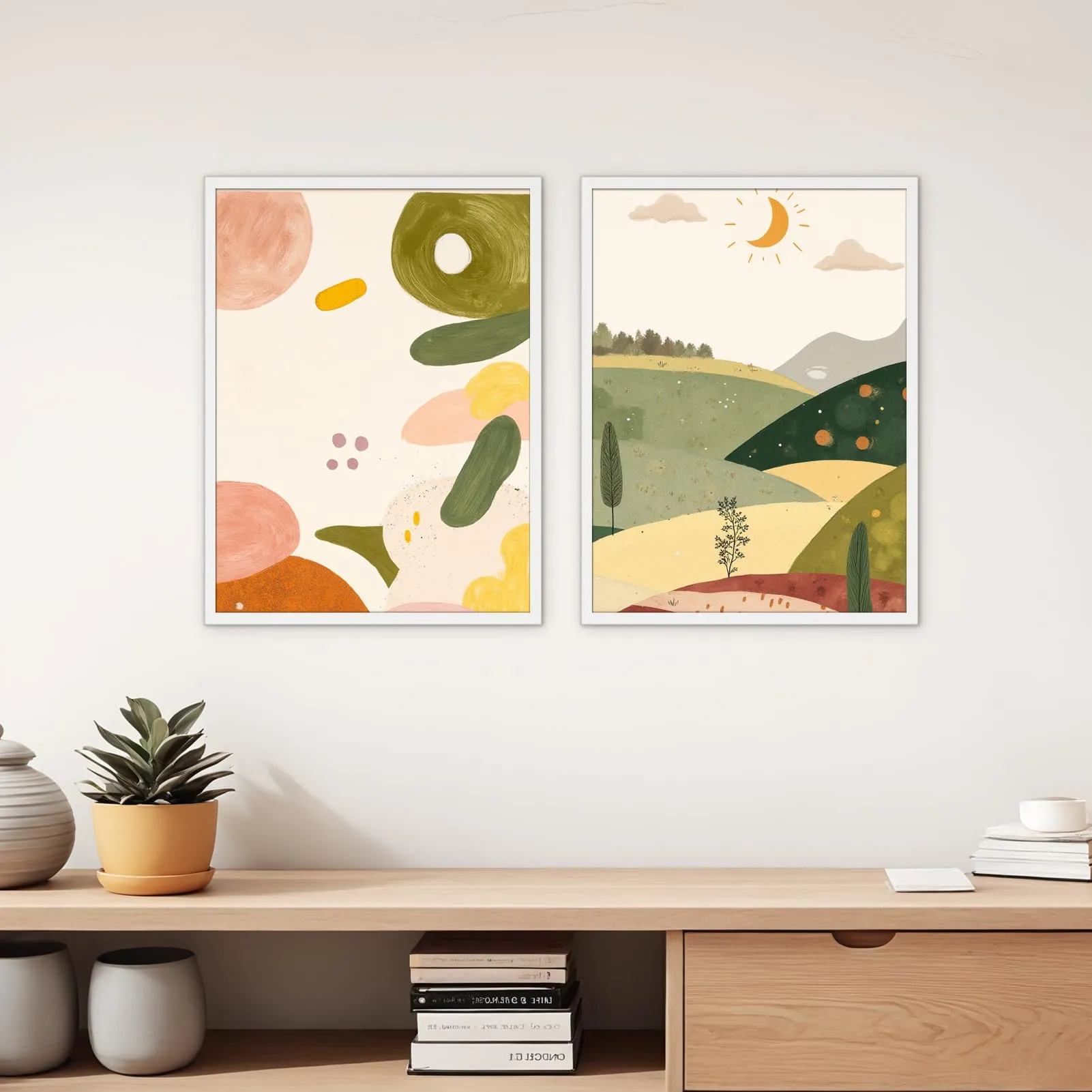Hoikwo Cornice Foto in PVC Bianca 30x40 cm, Set da 3 Pezzi - immagine 4
