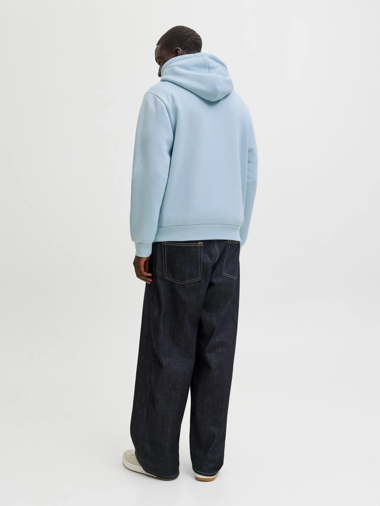 Jack & Jones Jjebradley Hooded Sweatshirt, Celestial Blue, XXL - immagine 2