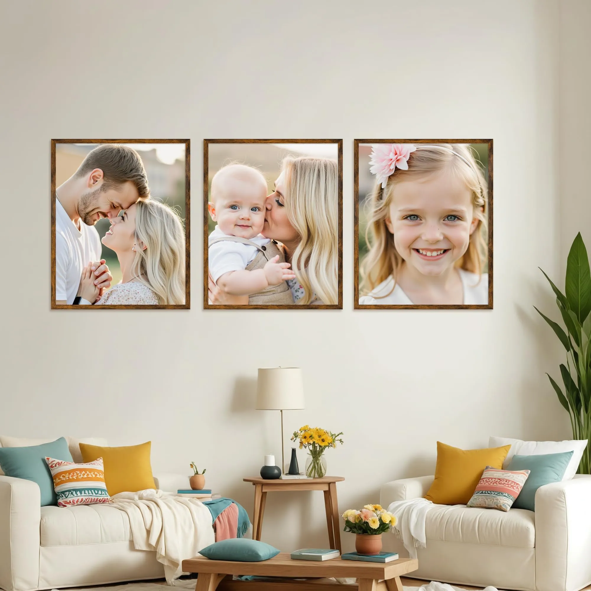Ditwis Cornice 40x50 cm Marrone per Poster, Foto e Opere d'Arte - immagine 3