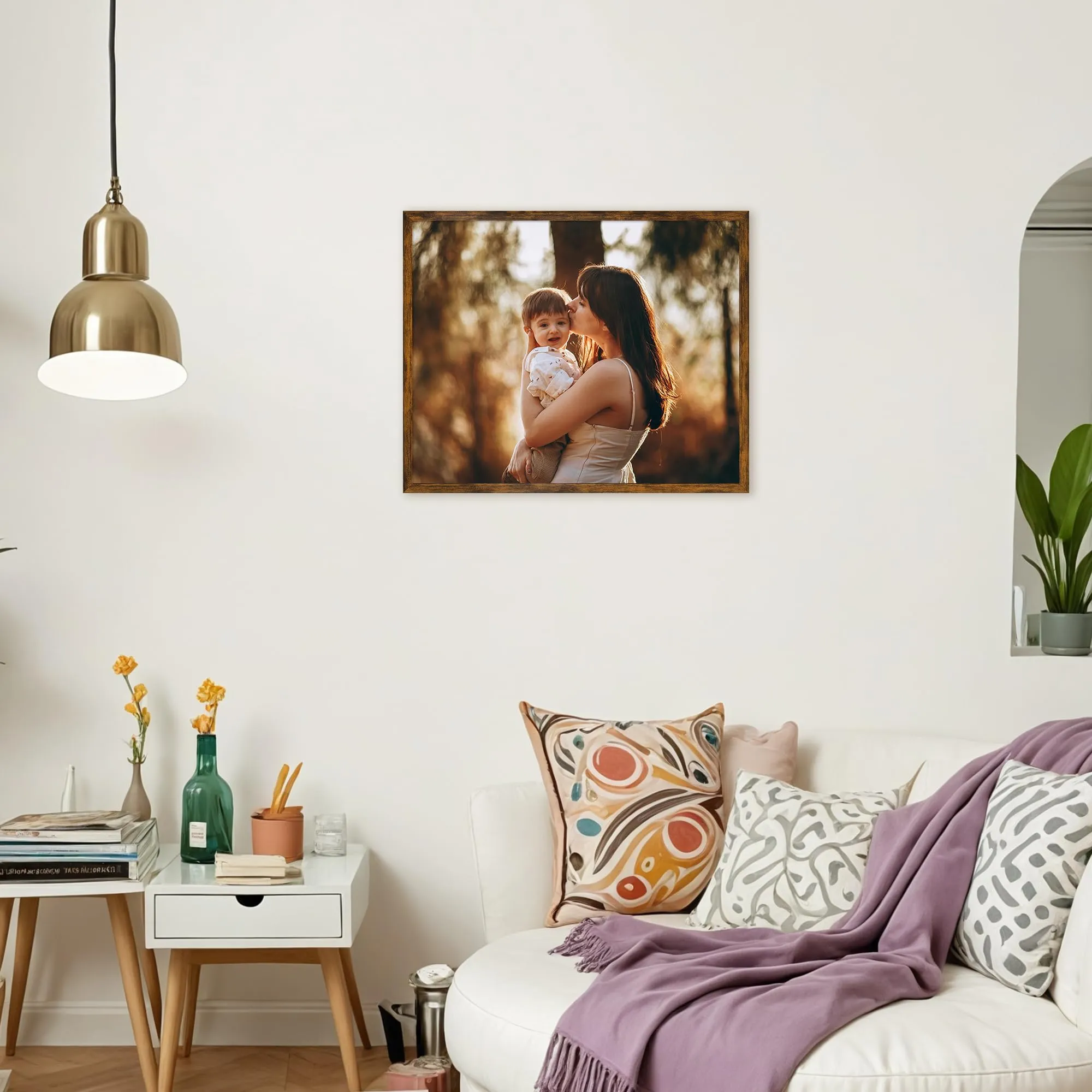 Ditwis Cornice 40x50 cm Marrone per Poster, Foto e Opere d'Arte - immagine 4