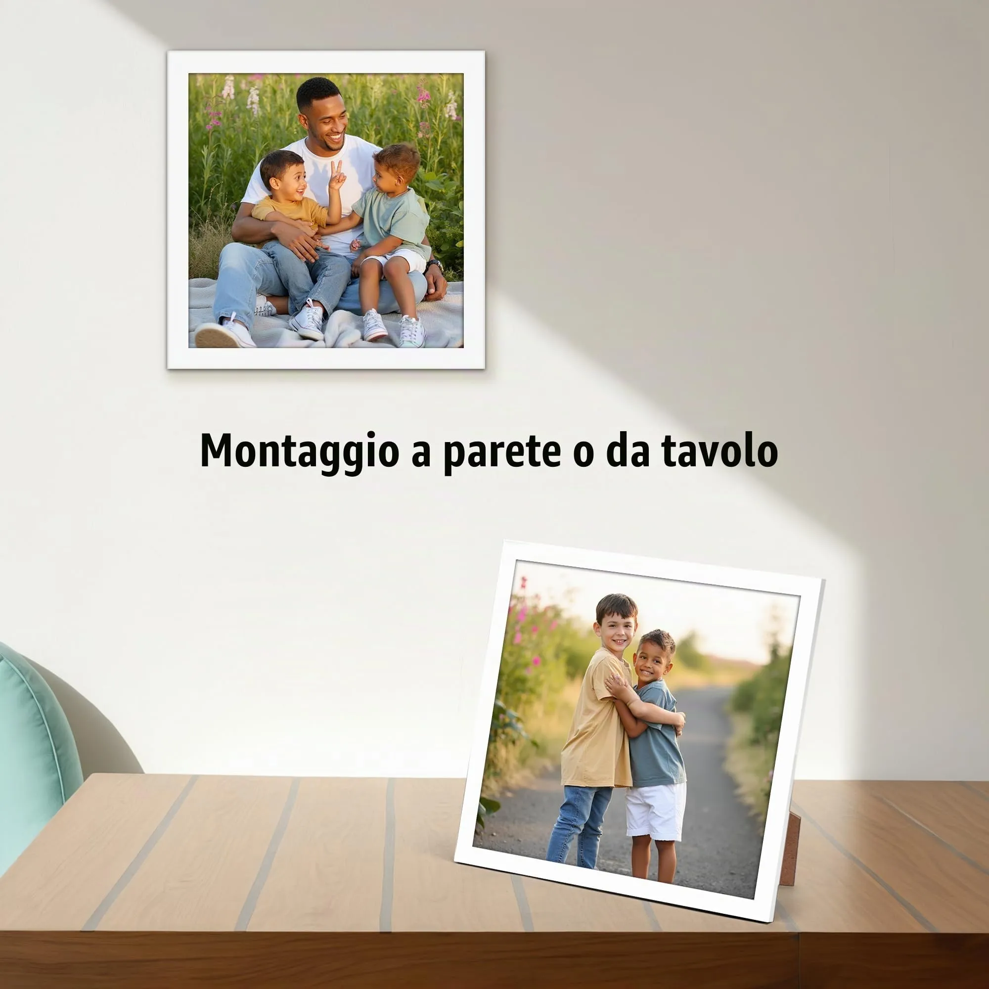 Ditwis Cornice Quadrata 15x15 Bianca - immagine 5